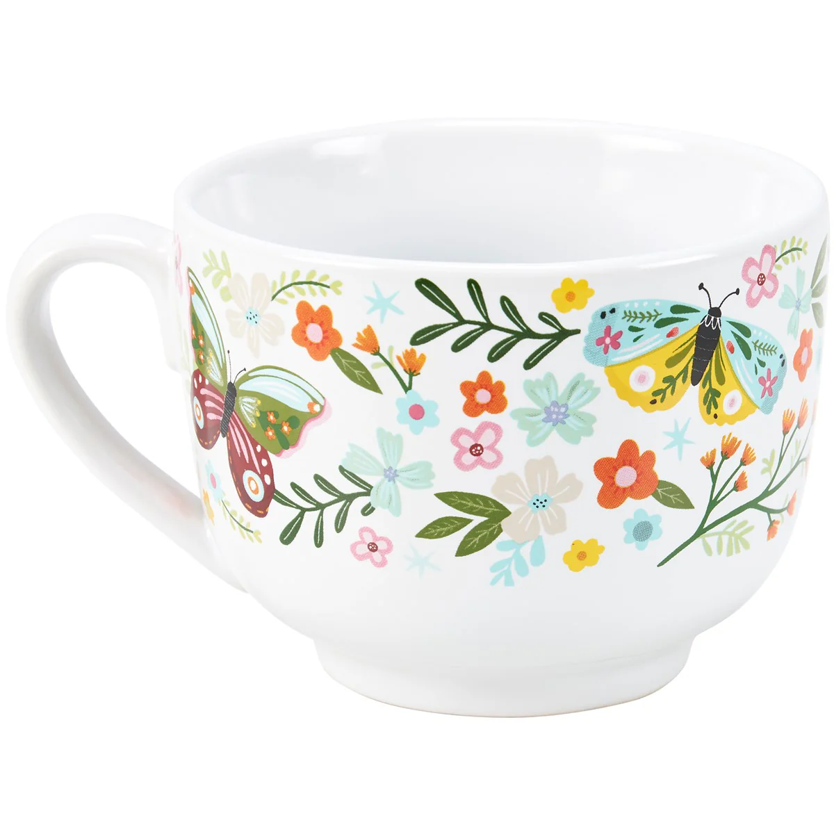 A Cup Of Faith 20 oz Floral Mug - Image 3