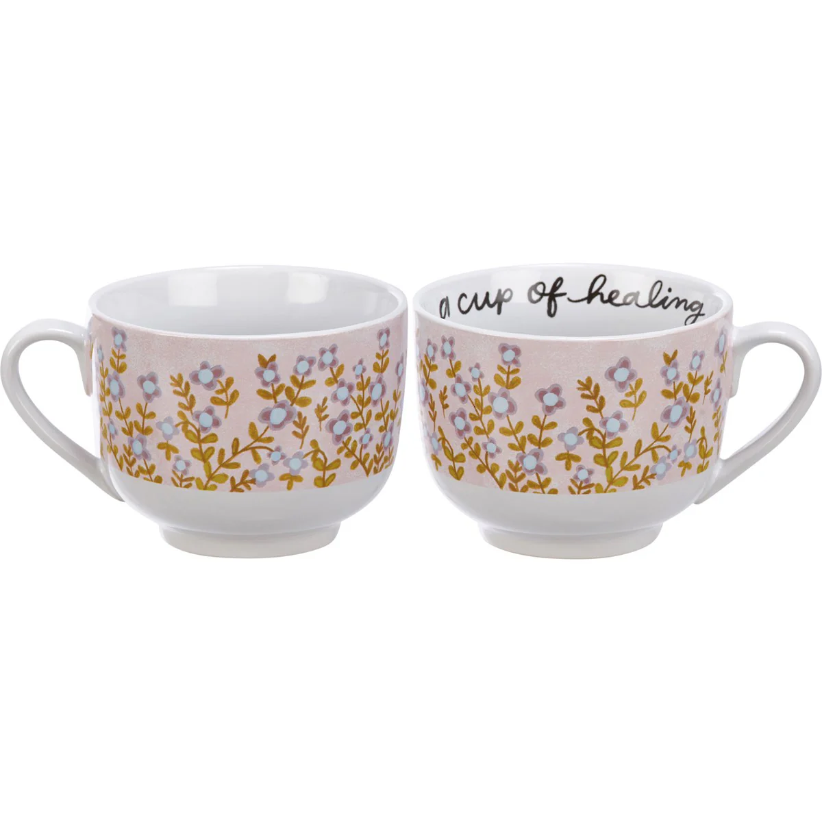 ๐ A Cup Of Healing Mug Floral 20 oz - Image 3