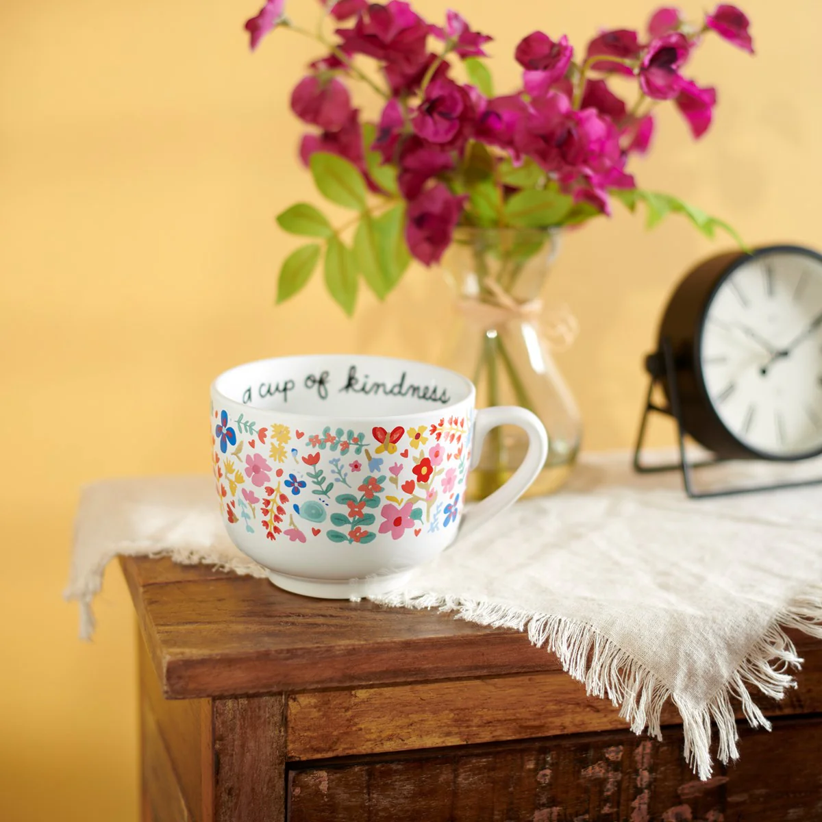 A Cup Of Kindness 20 oz Floral Mug - Image 3