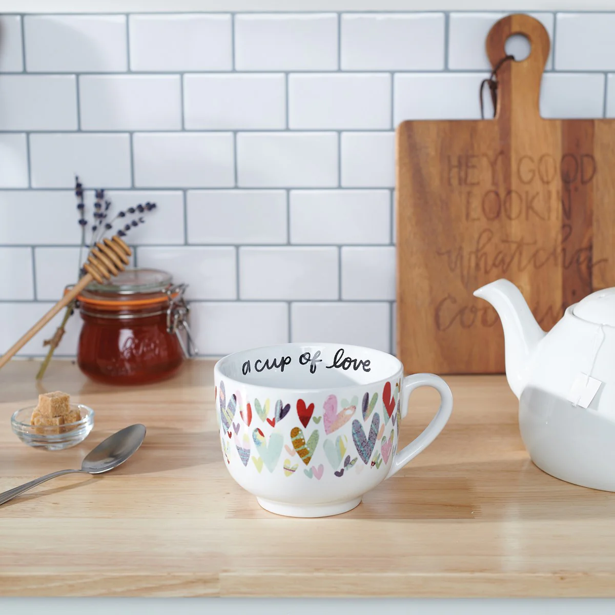 A Cup Of Love Hearts 20 oz Mug - Image 3