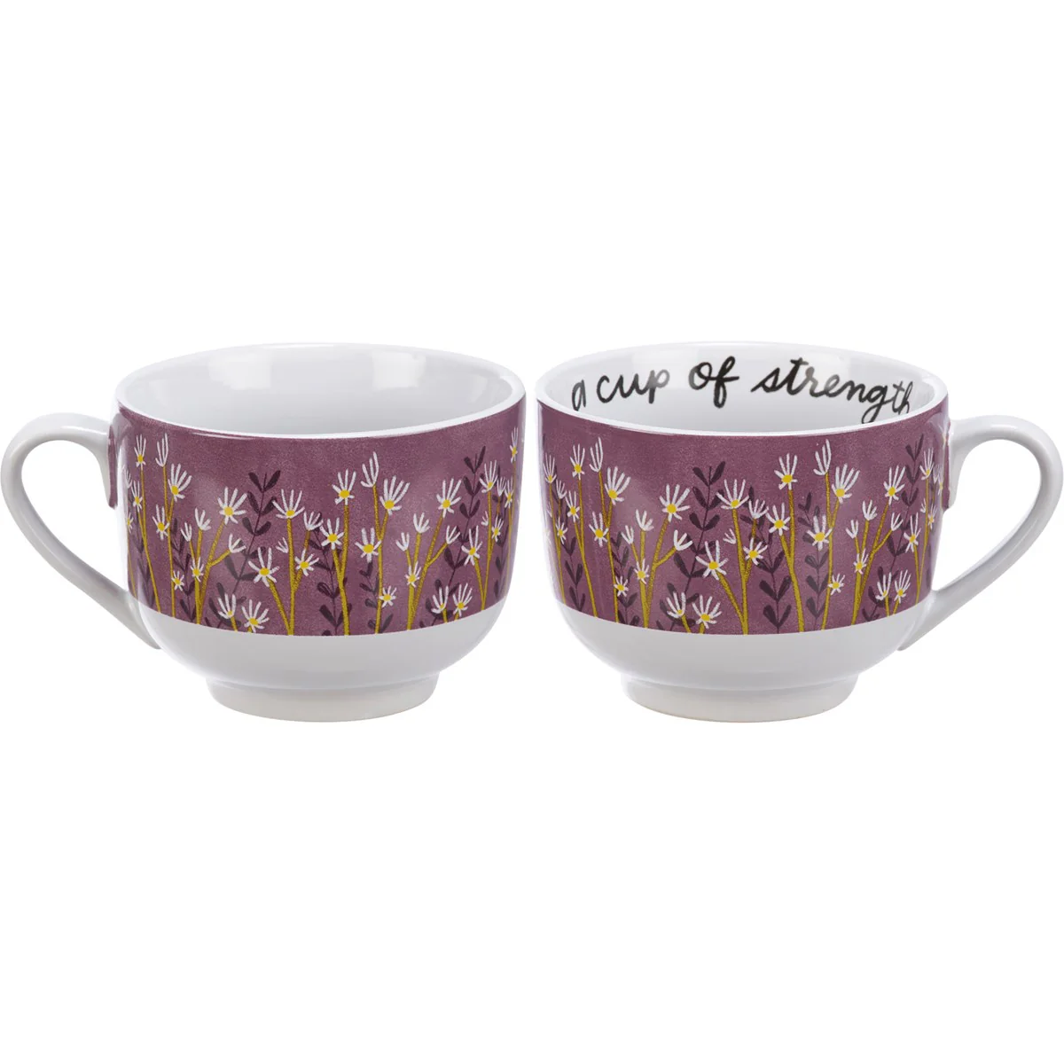 A Cup Of Strength Mug Floral 20 oz - Image 3