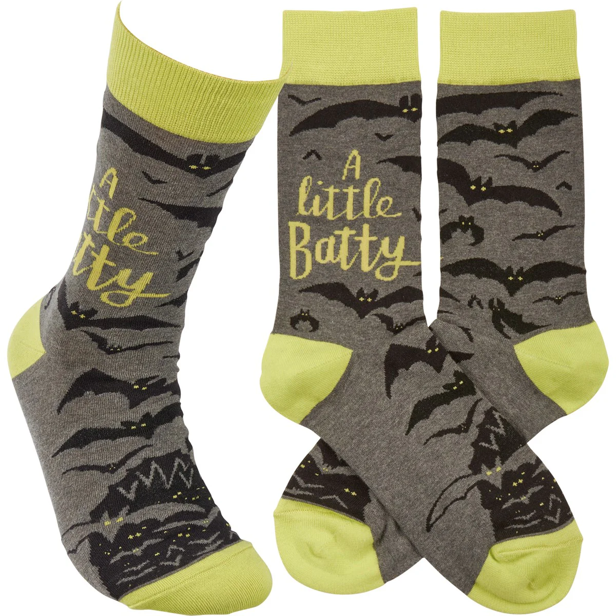 💙 A Little Batty Fun Halloween Novelty Socks