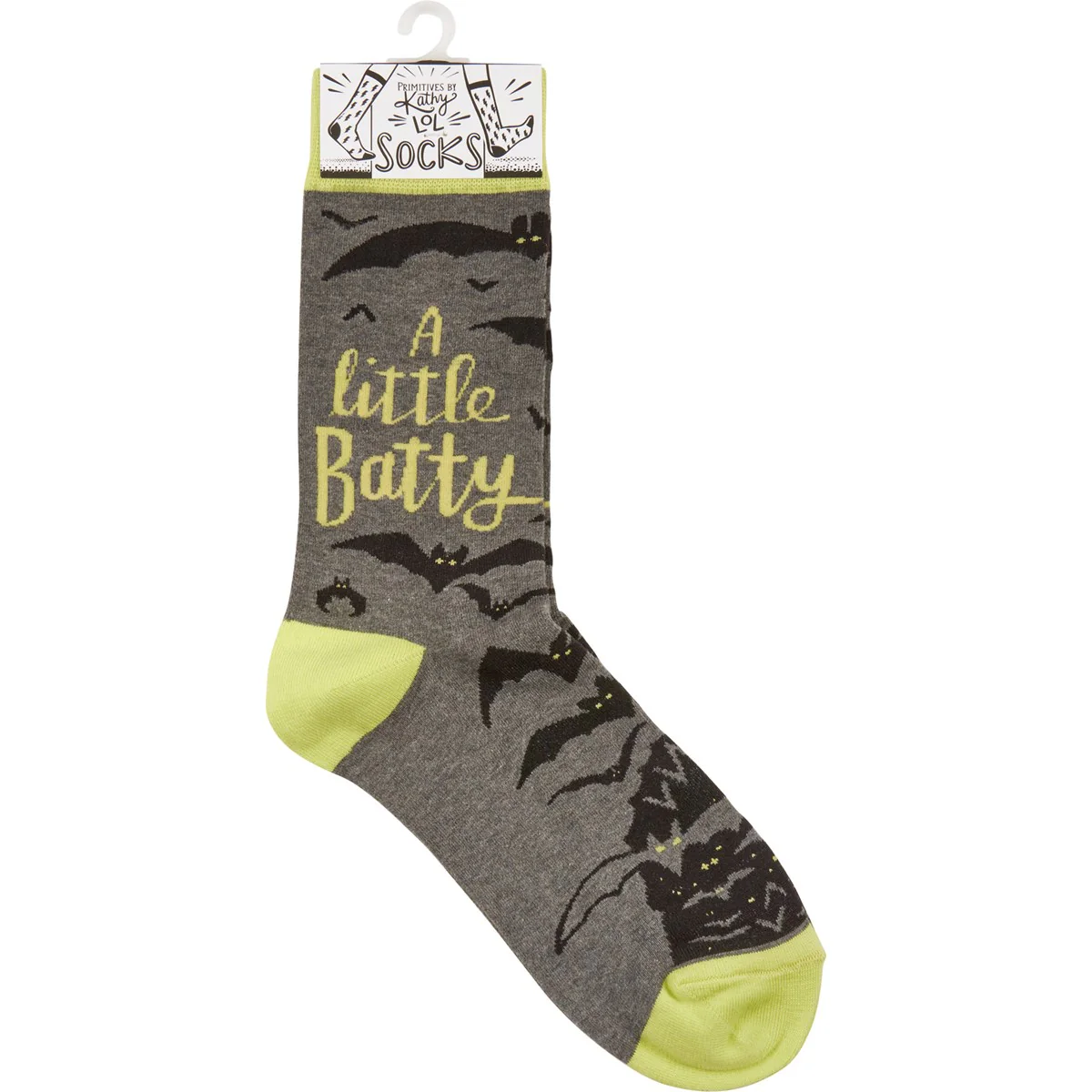 💙 A Little Batty Fun Halloween Novelty Socks - Image 4