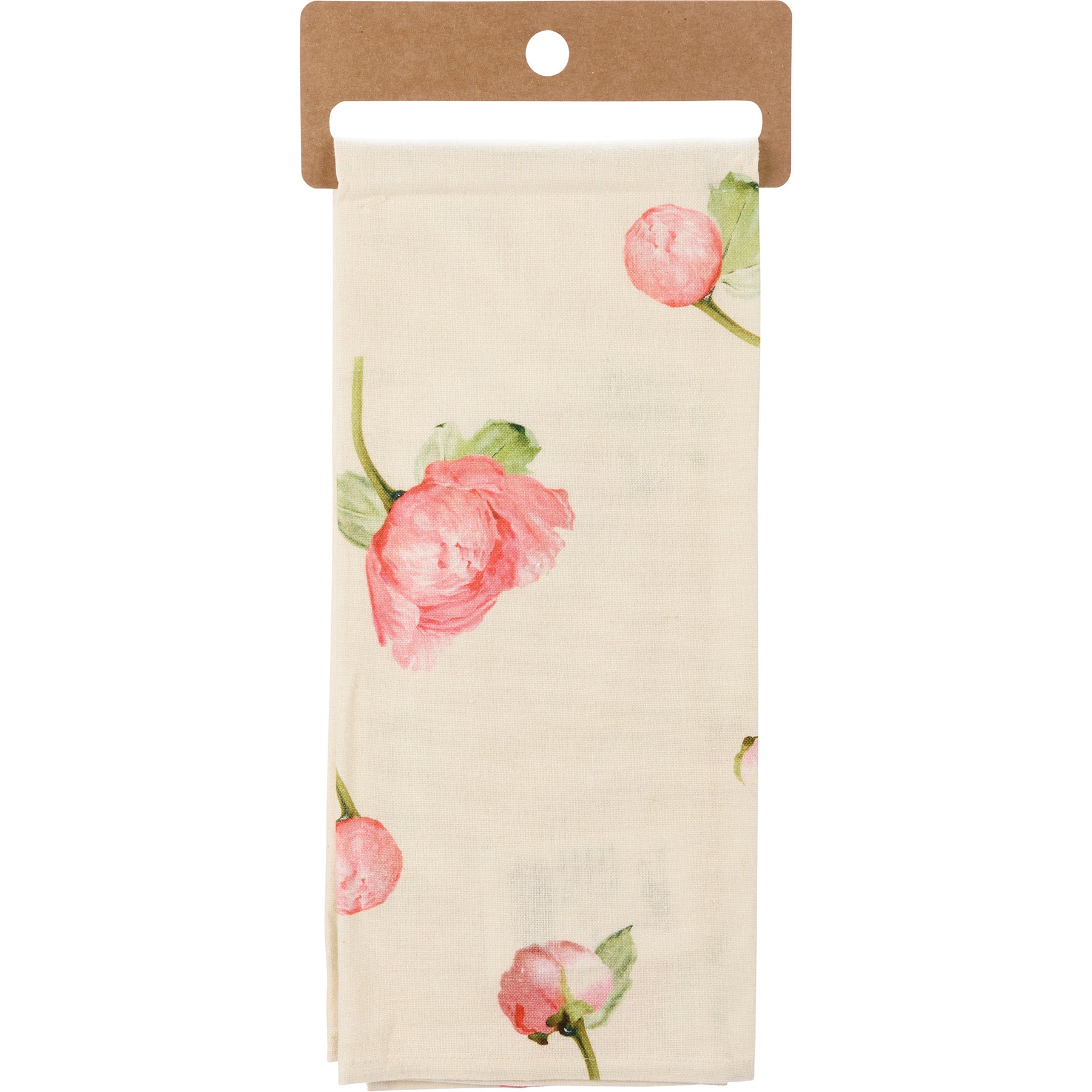💙 A Peony For Your Thoughts Floral Kitchen Towel - Image 2