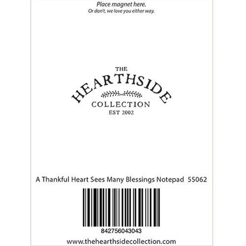 A Thankful Heart Sees Many Blessings Magnetic Notepad - Image 2