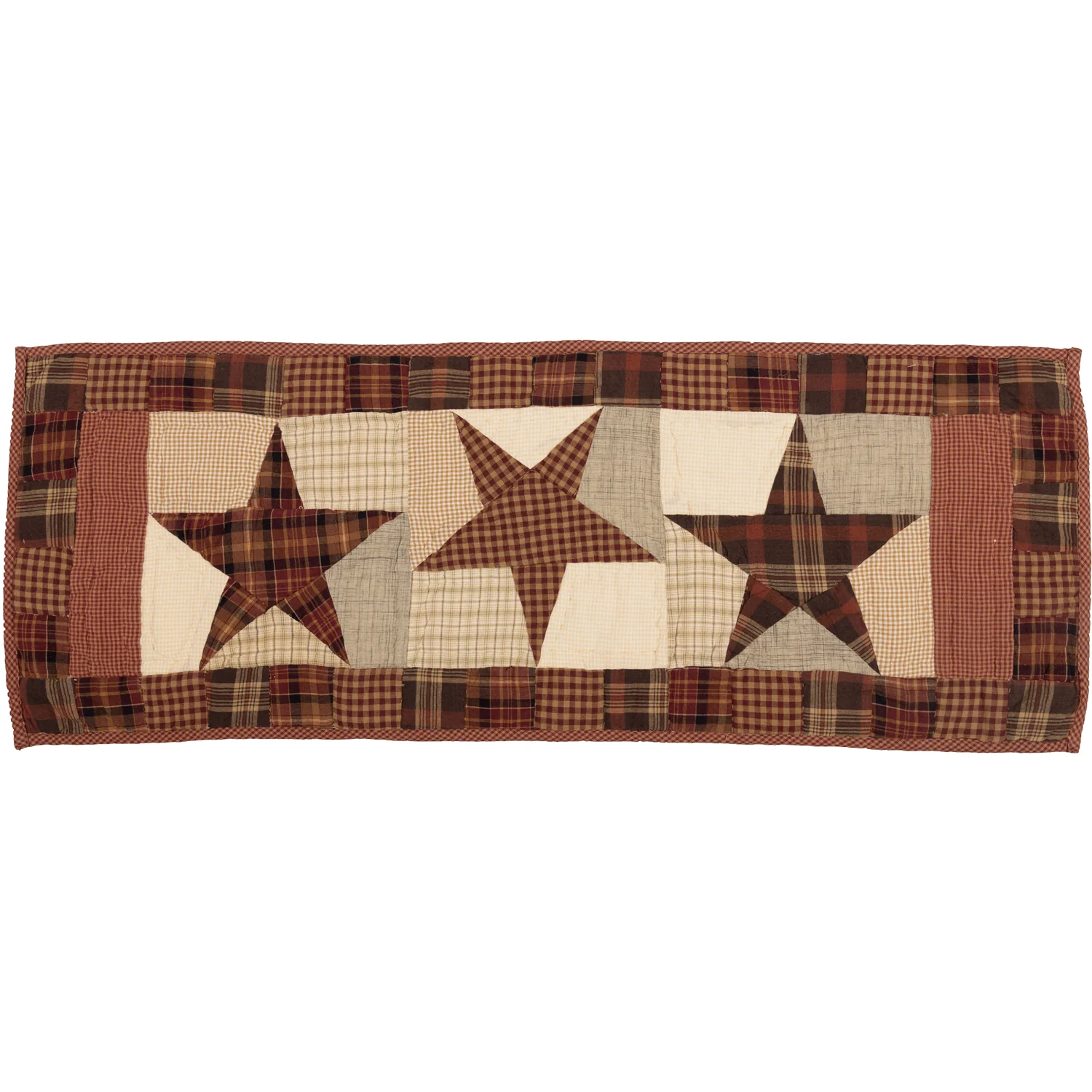 Abilene Star Quilted Table Runner 13" x 36" - Image 4