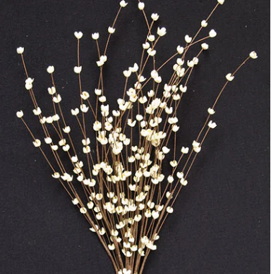 💙 Airy Creamy Colored Buttercup Floral Spray 22" L