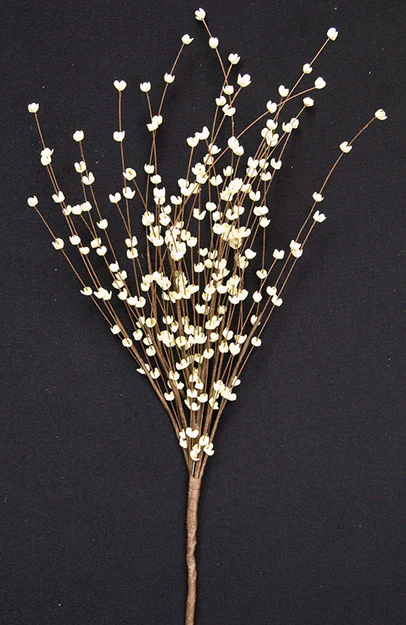 💙 Airy Creamy Colored Buttercup Floral Spray 22" L - Image 2