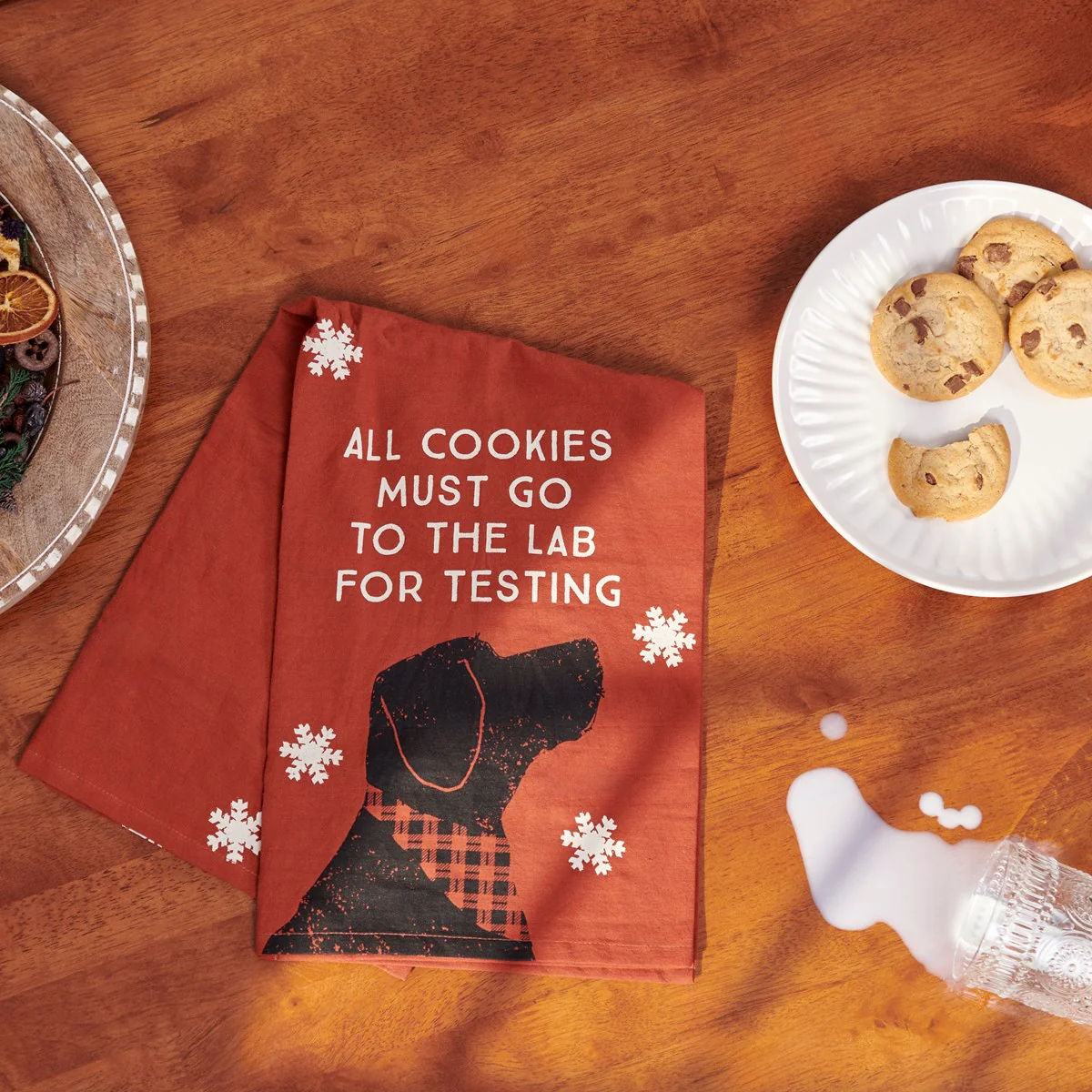 ๐ All Cookies Must Go To The Lab For Testing Kitchen Towel - Image 2