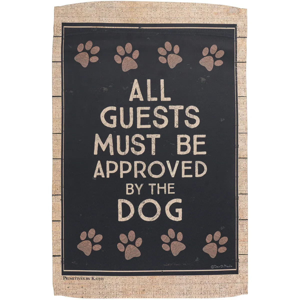 All Guests Approved By Dog Garden Flag - Image 2