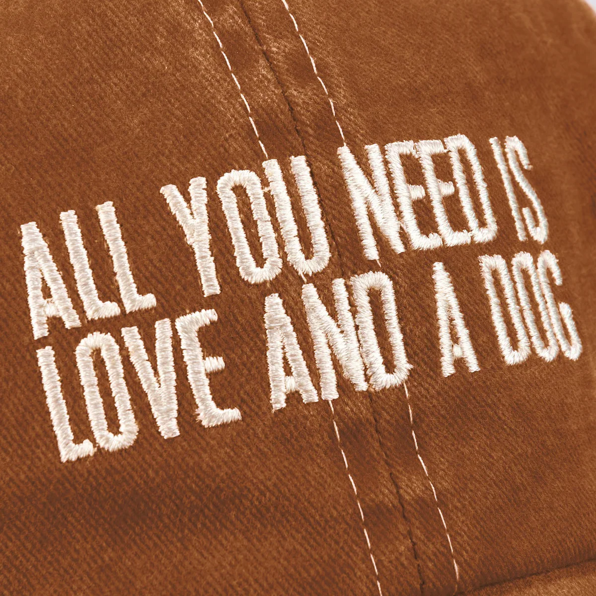All You Need Is Love And A Dog Baseball Cap - Image 3