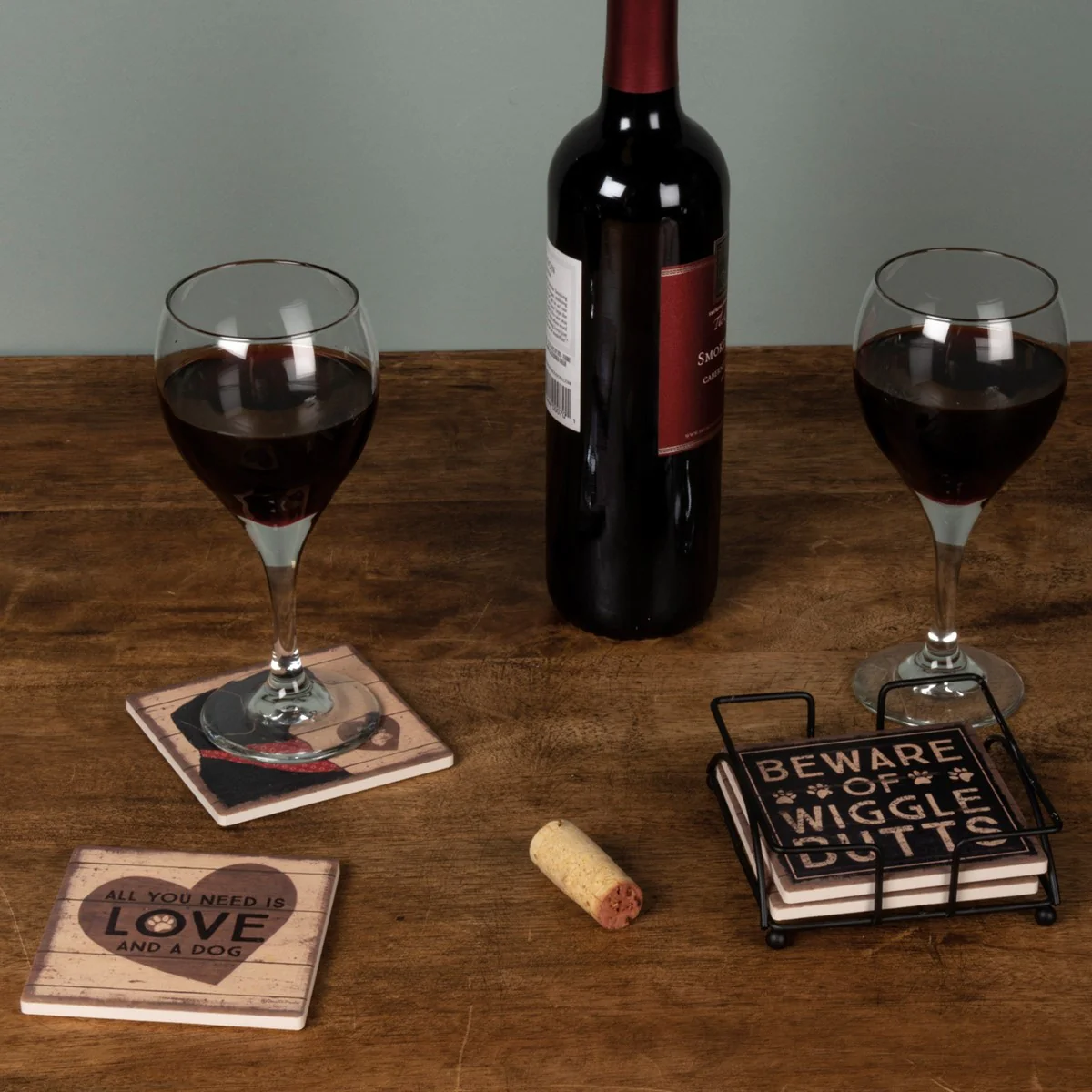 All You Need Is Love And A Dog Coaster Set - Image 2
