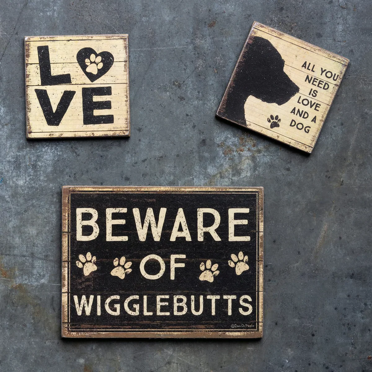 All You Need Is Love And A Dog Magnet Set - Image 2
