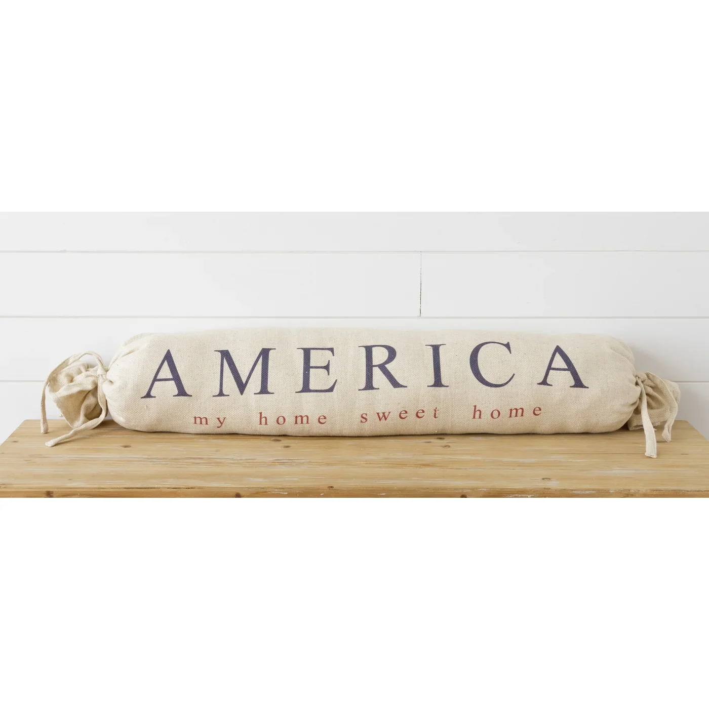 America My Home Sweet Home 45" Bolster Pillow