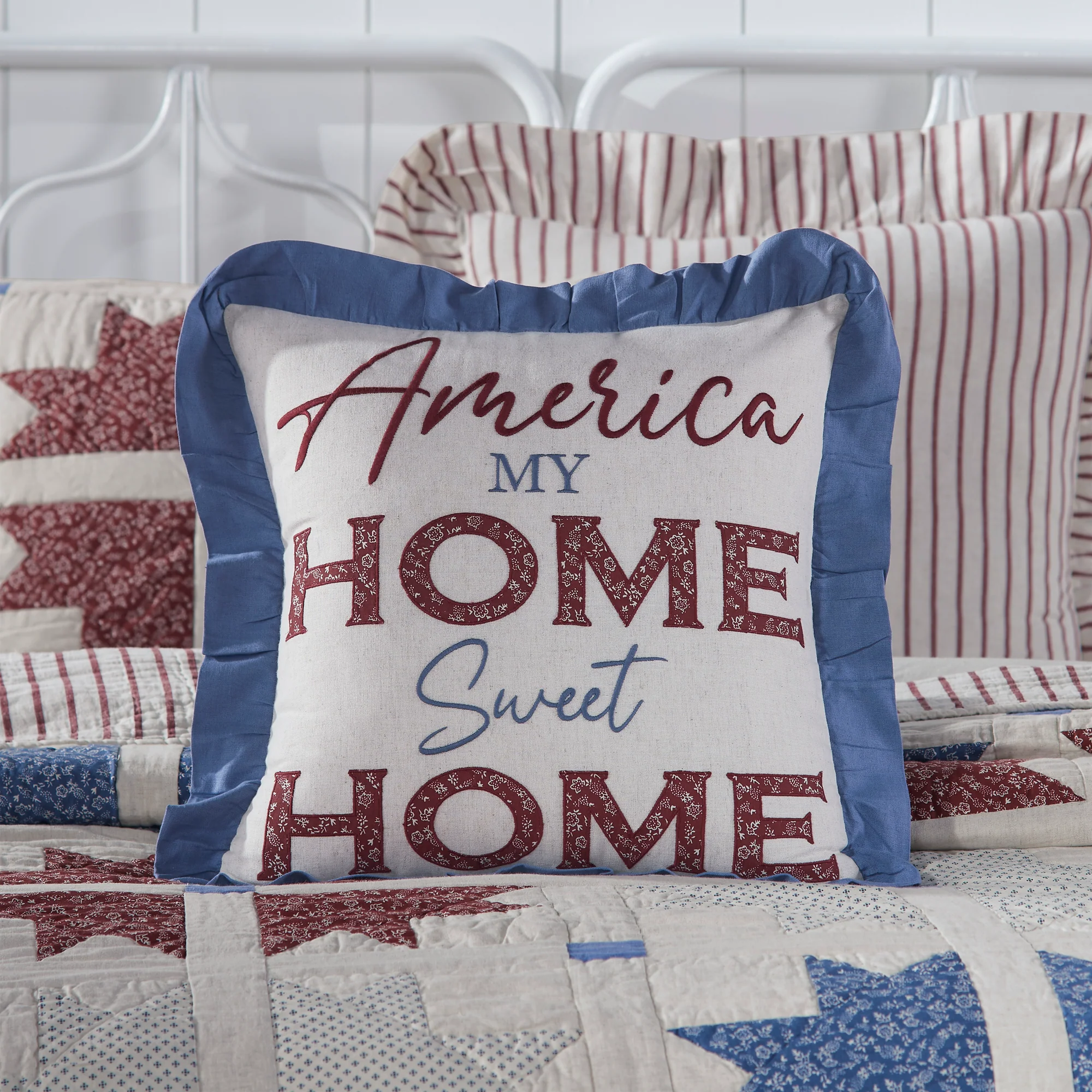America MyHome Sweet Home 18" Accent Pillow