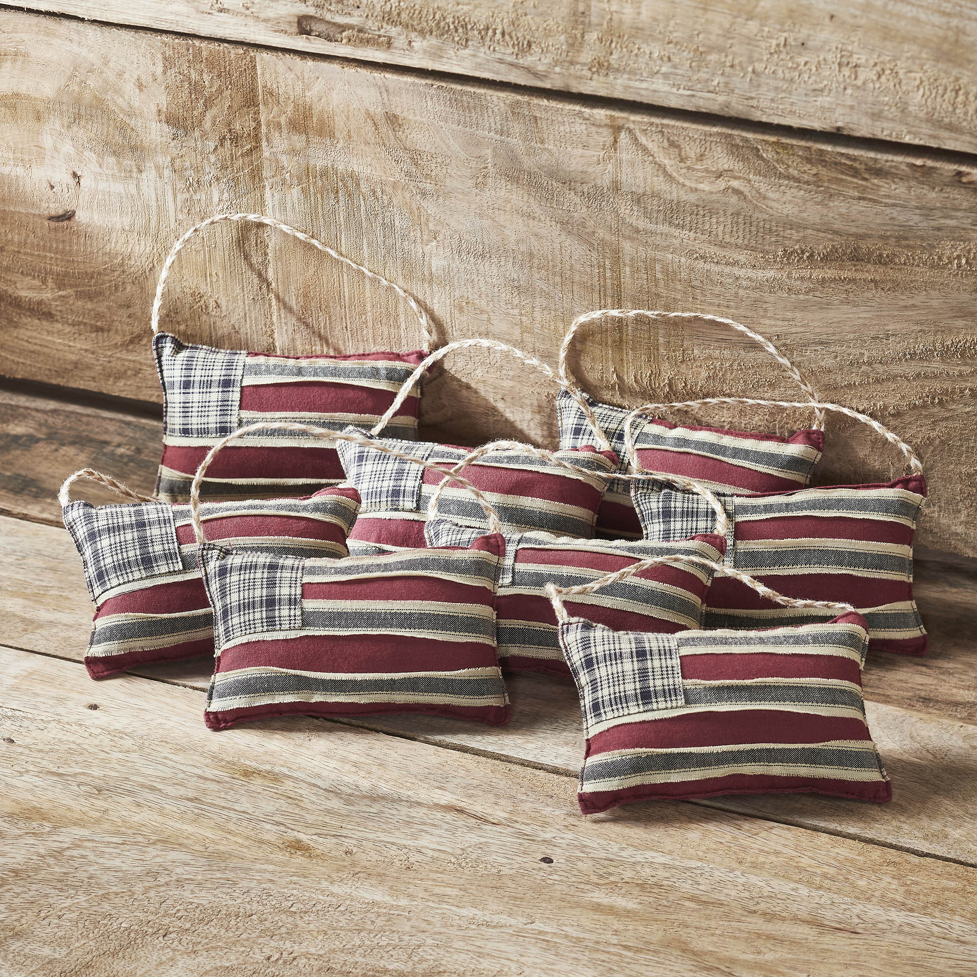American Flag Ornament Bowl Fillers Set of 8 - Image 4