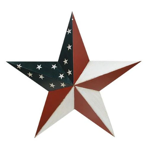 Americana Barn Star 18" Flag Design