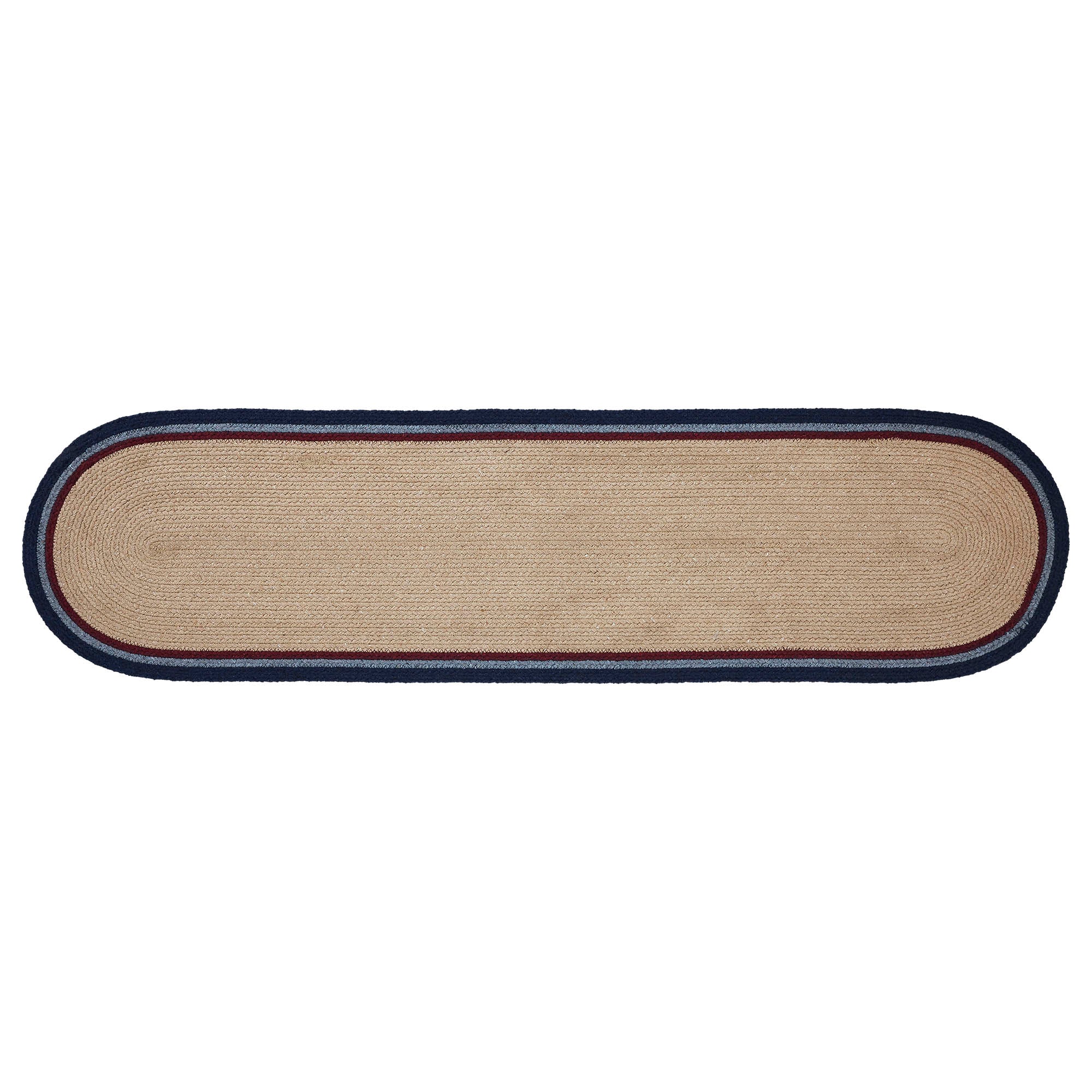 Americana Stencil Stars 48" Oval Table Runner - Image 3
