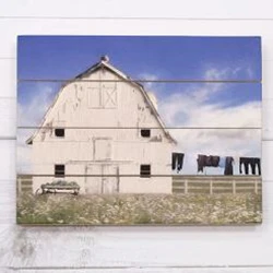 Amish Laundry 9" Wooden Pallet Art - Image 3
