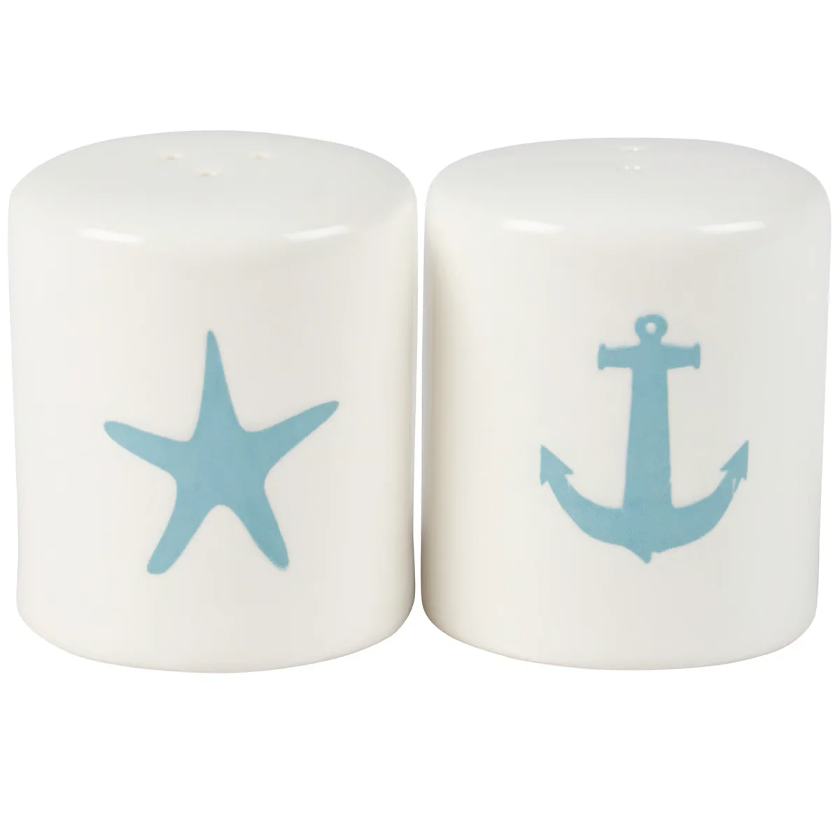 Anchor and Starfish Salt And Pepper Shakers