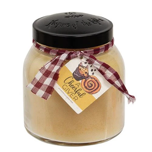 Angel Food Cake Papa Jar Candle Keepers of the Light 34 oz