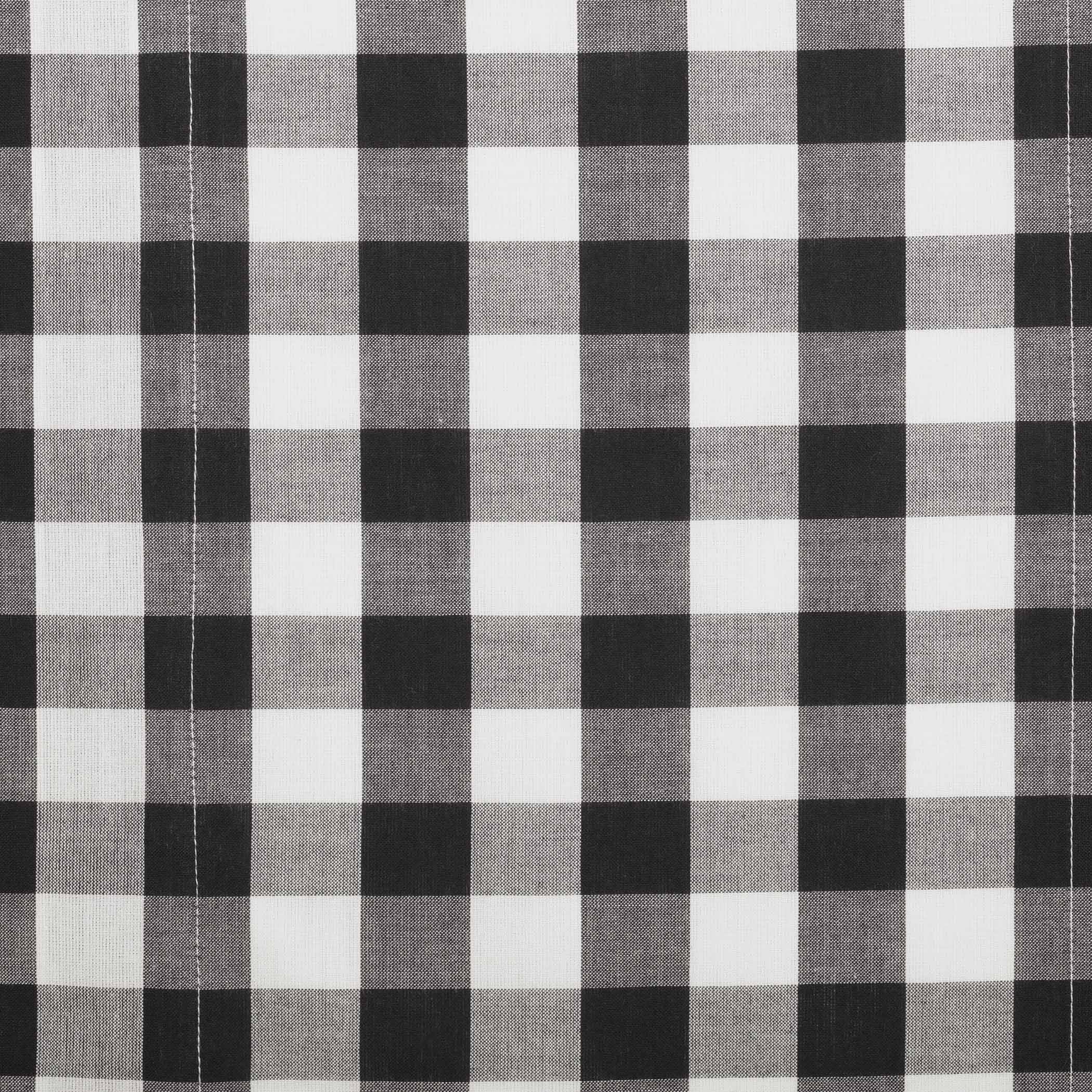 Annie Buffalo Black Check Swag Set of 2 - Image 4