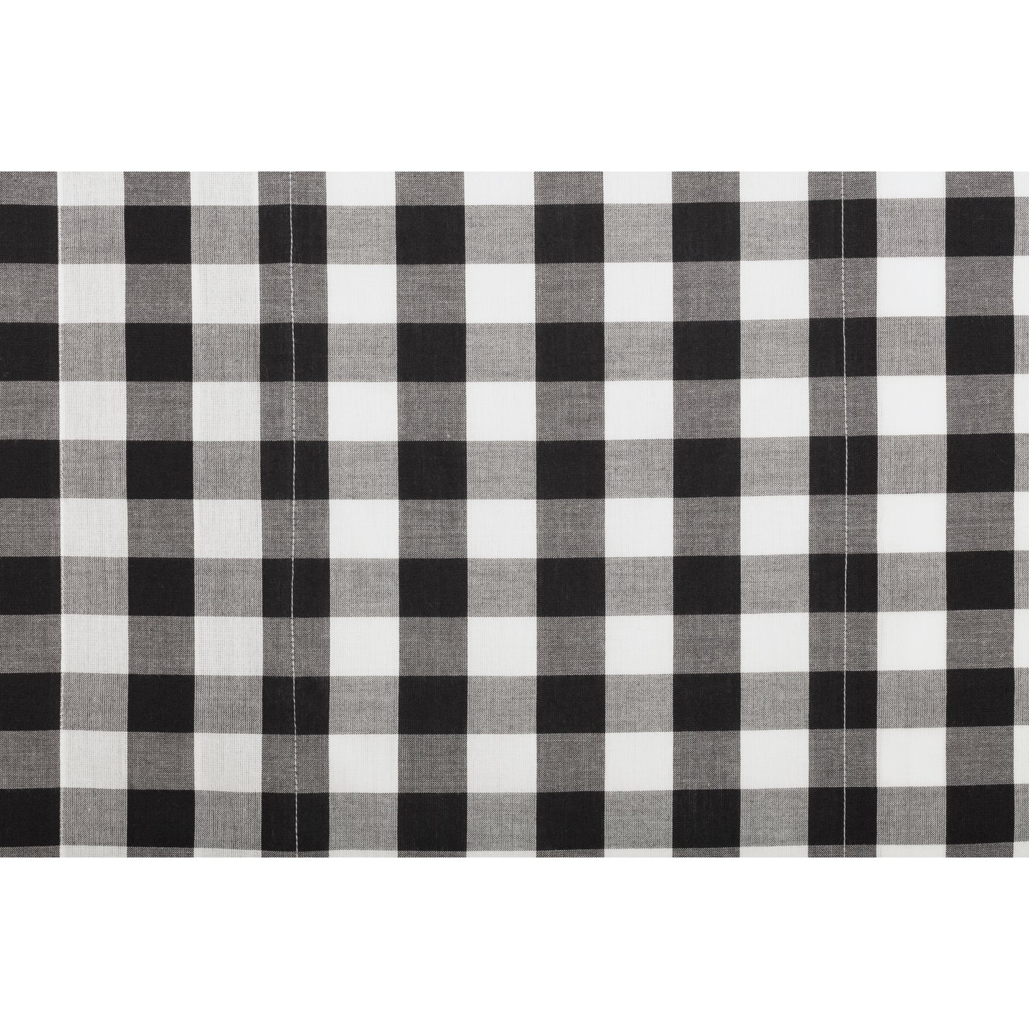 Annie Buffalo Black Check Valance 16'' x 72'' - Image 6