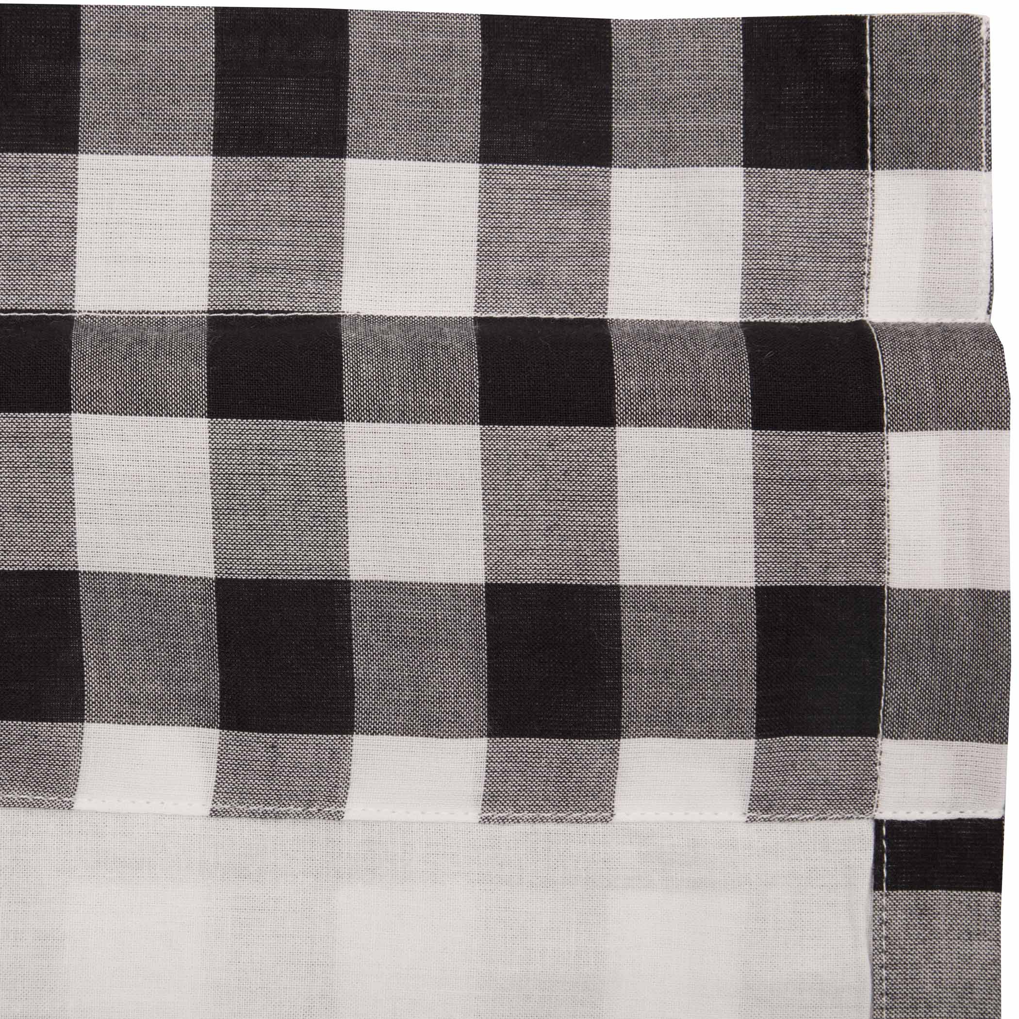 Annie Buffalo Black Check Valance 16'' x 72'' - Image 8