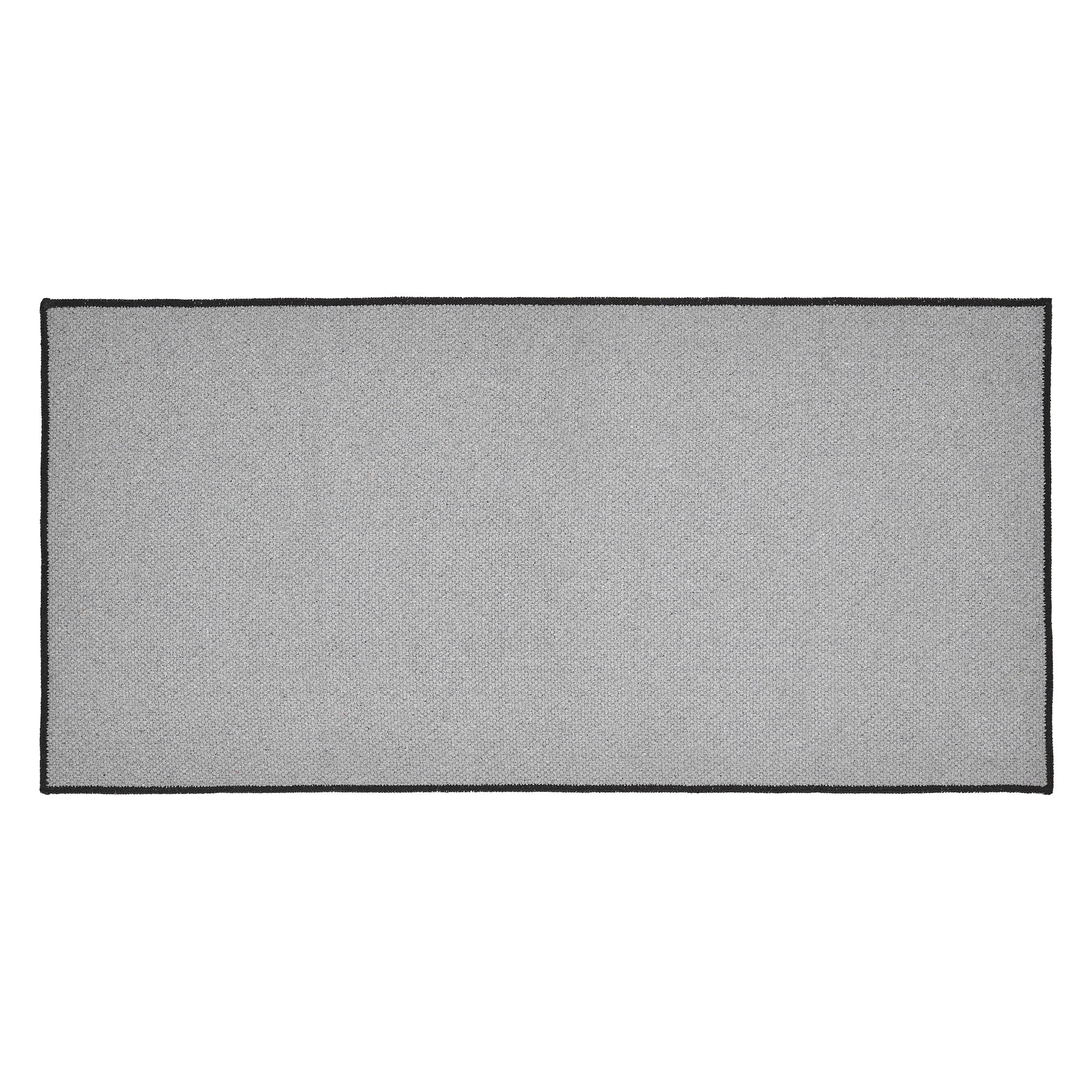 Annie Buffalo Check Black Indoor/Outdoor 36" Rectangular Rug - Image 3