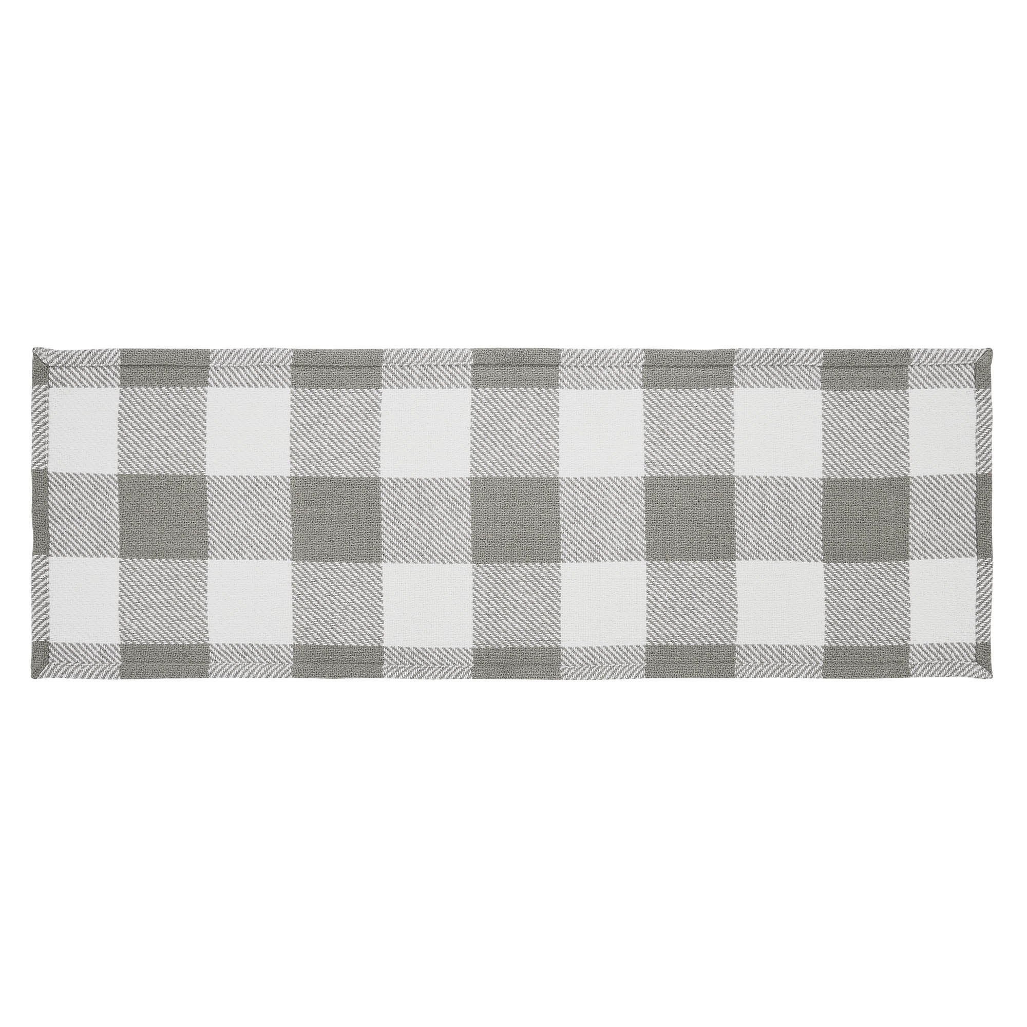Annie Buffalo Check Grey 36" Table Runner - Image 5