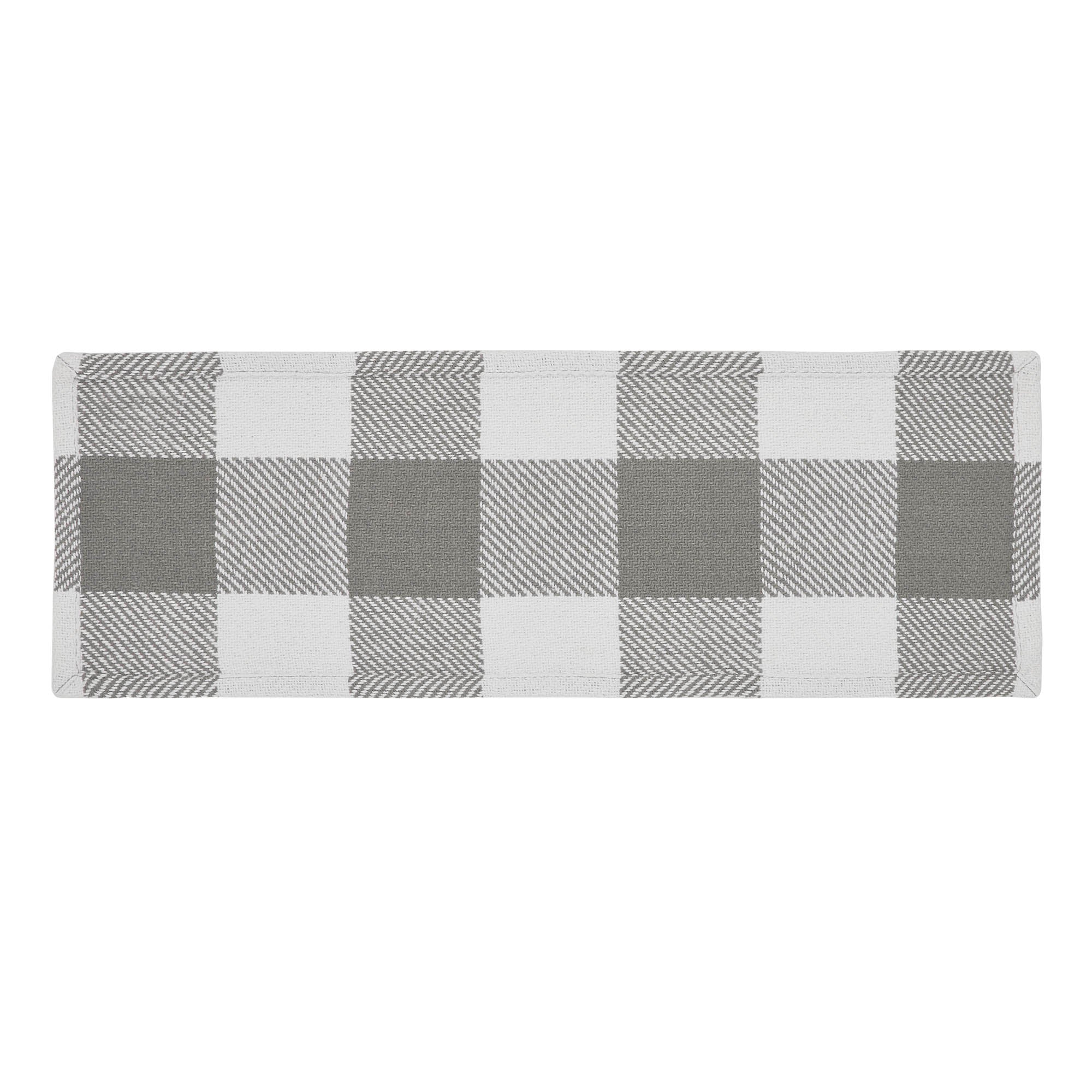Annie Buffalo Check Grey Runner 8" x 24" - Image 4