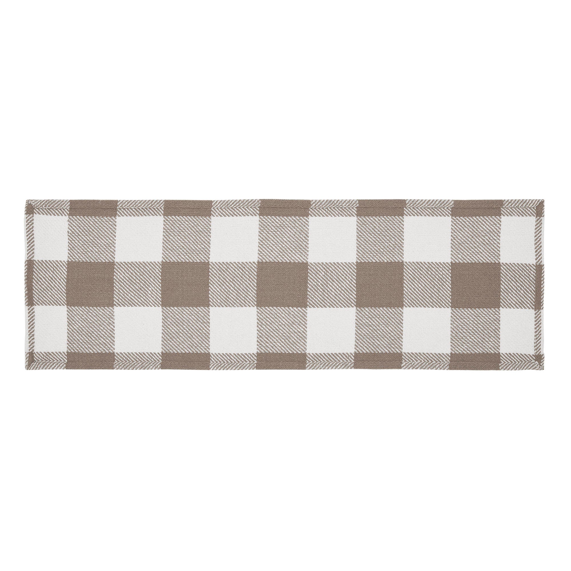 Annie Buffalo Check Portabella 36" Table Runner - Image 5