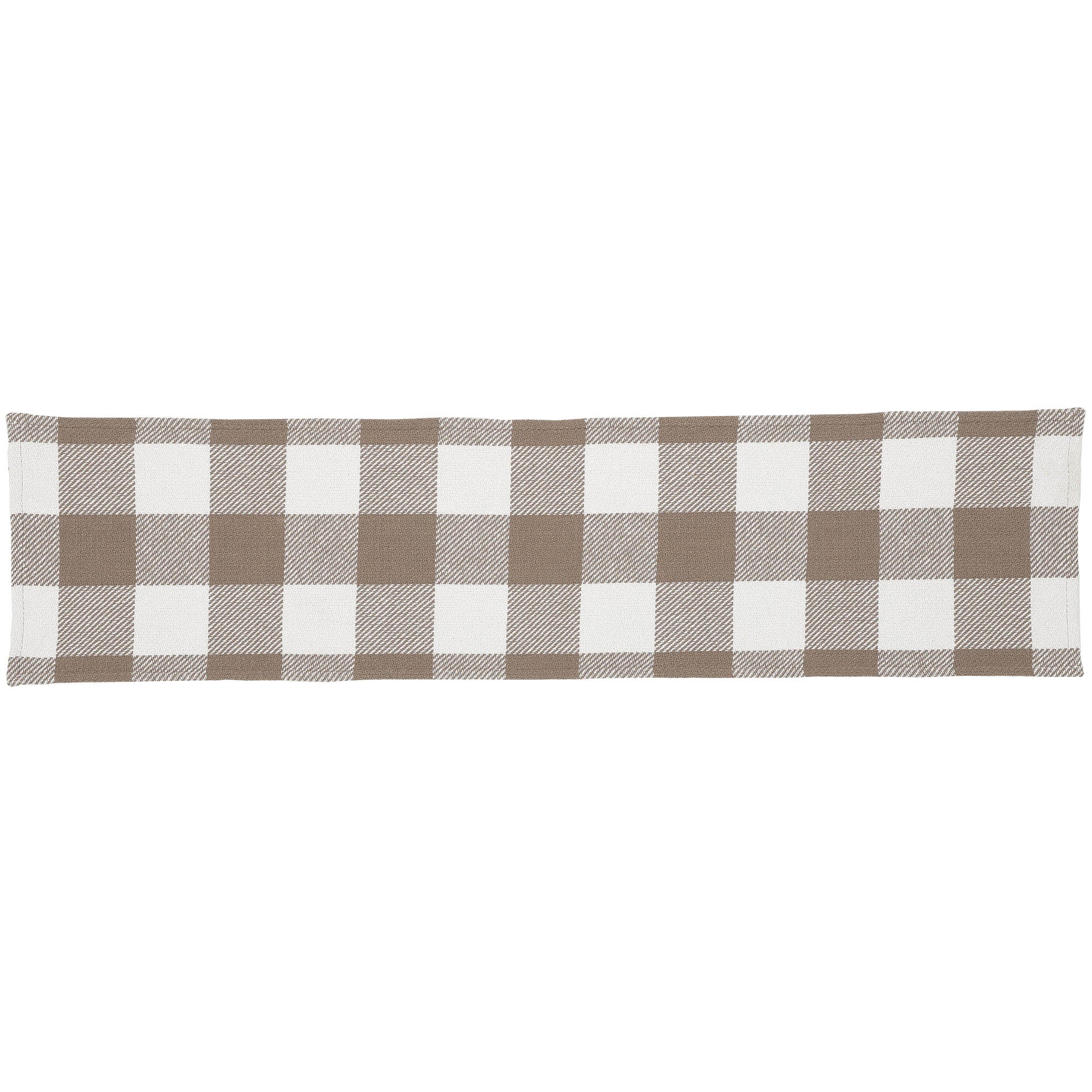 Annie Buffalo Check Portabella 48" Table Runner - Image 3