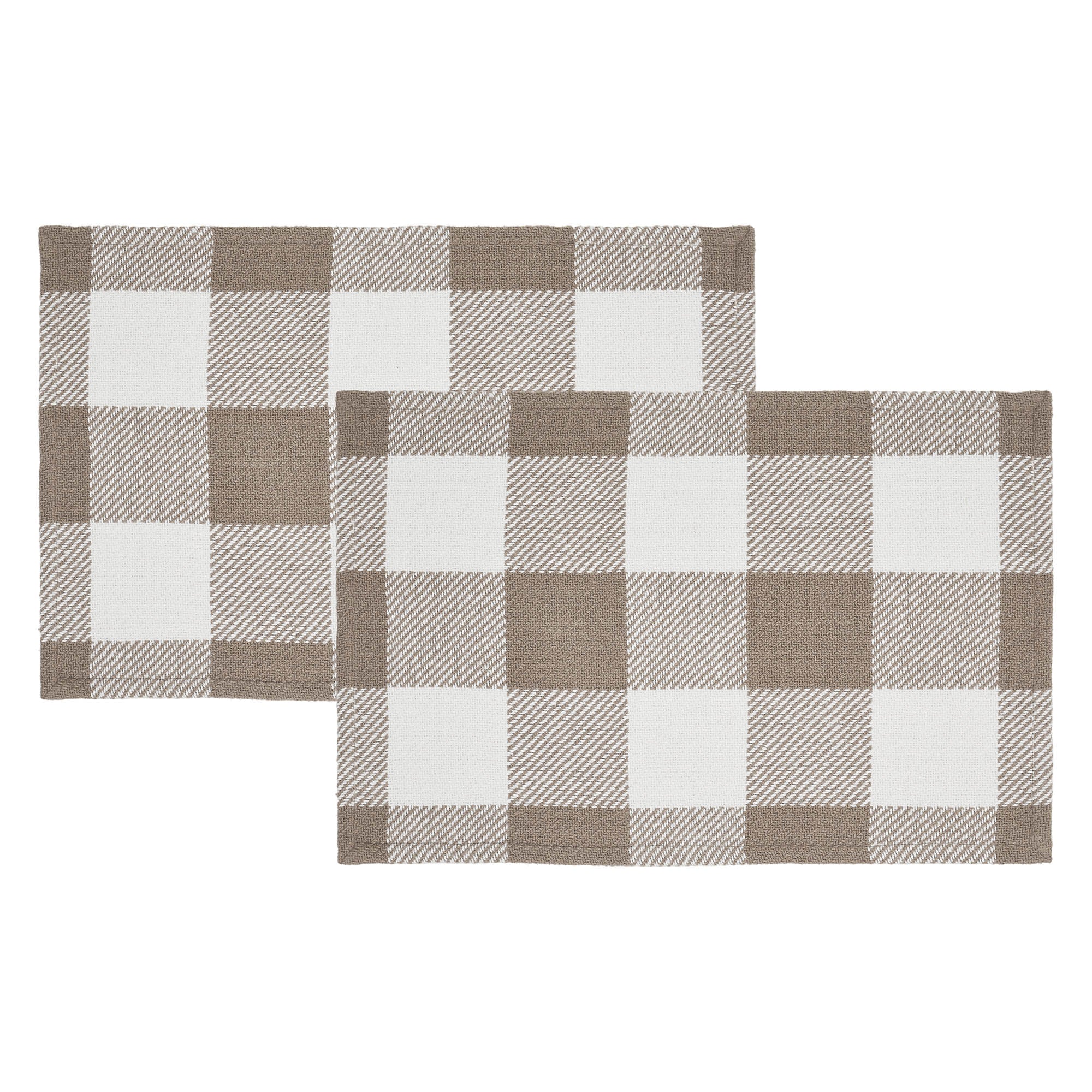 Annie Buffalo Check Portabella Placemat Set of 2 - Image 5
