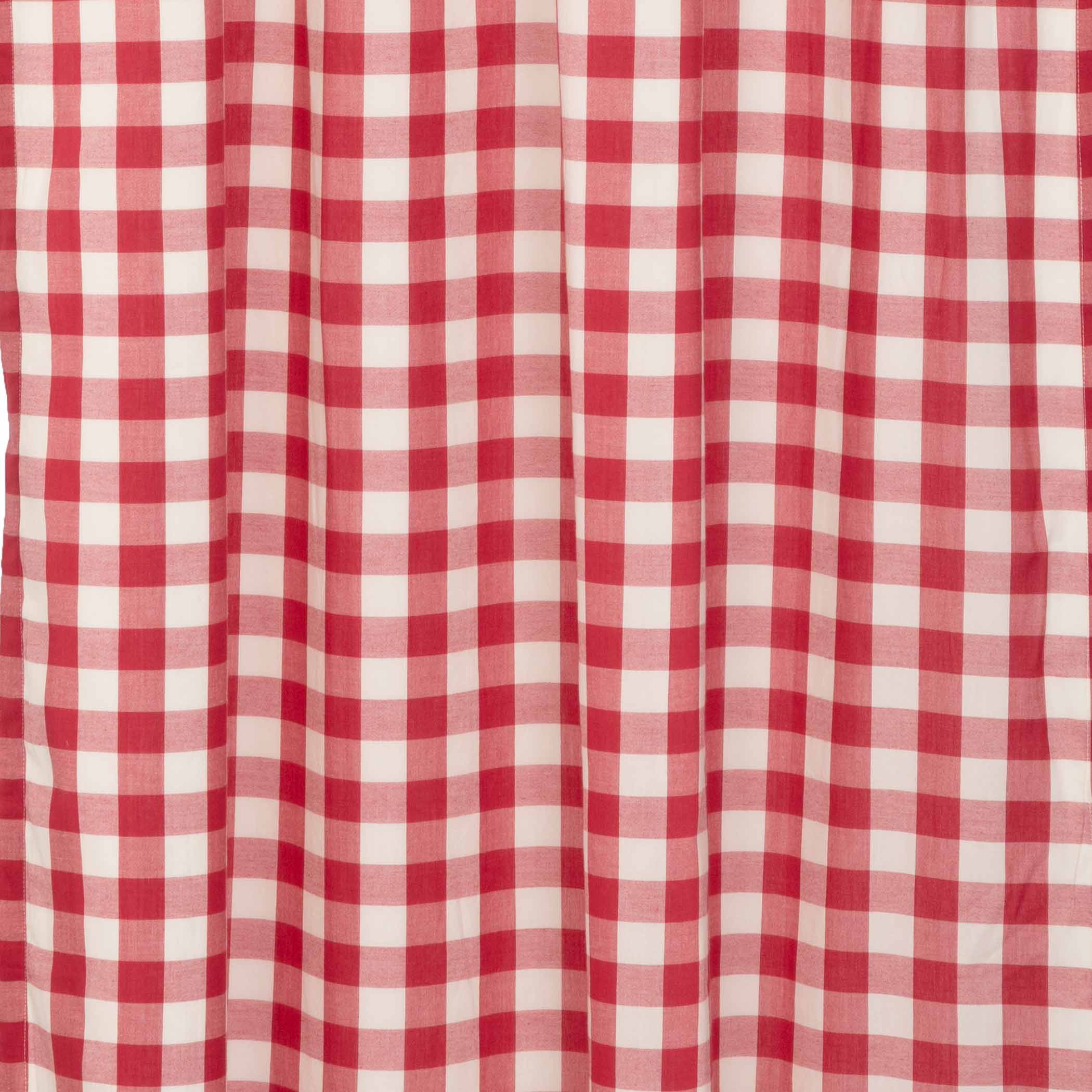 Annie Buffalo Red Check Valance 16'' x 60'' - Image 4