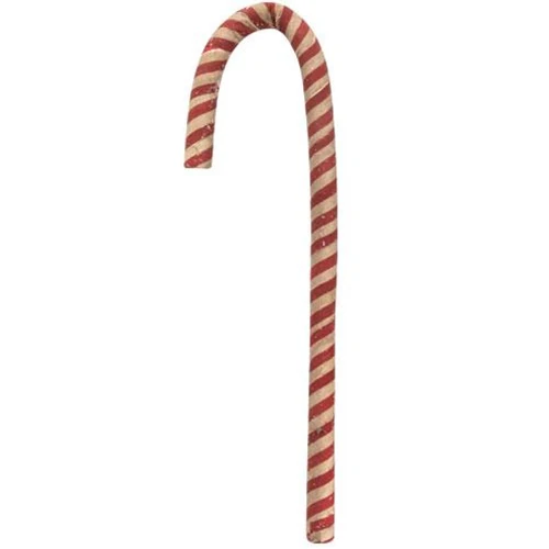 💙 Antiqued Sparkle 12" Candy Cane