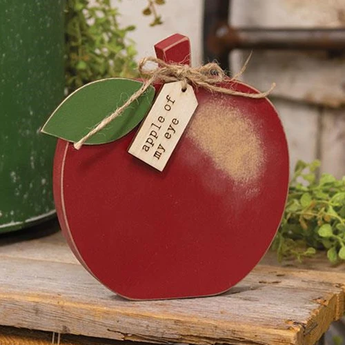 Apple of My Eye Wooden Apple Sitter - Image 2