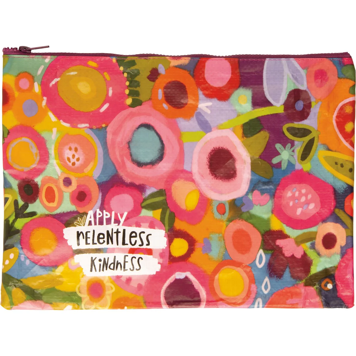 Apply Relentless Kindness Zipper Folder - Image 2