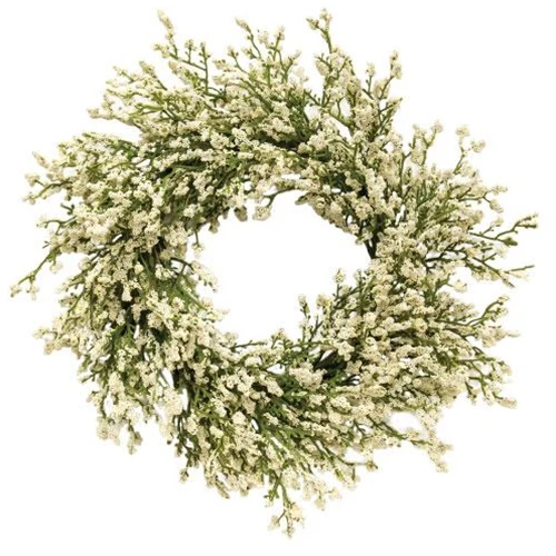 Array Cream Astilbe 12" Small Wreath - Image 2