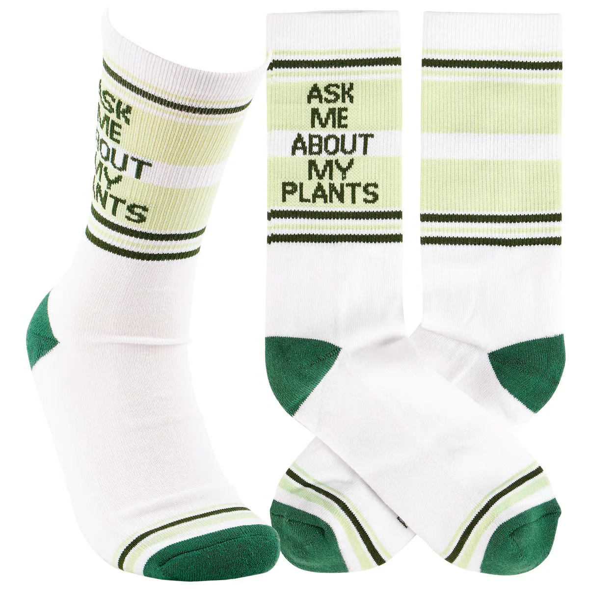 Ask Me About My Plants Fun Novelty Socks