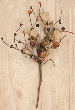 ๐ Autumn Mix Acorns and Fall Pips 14" Pick