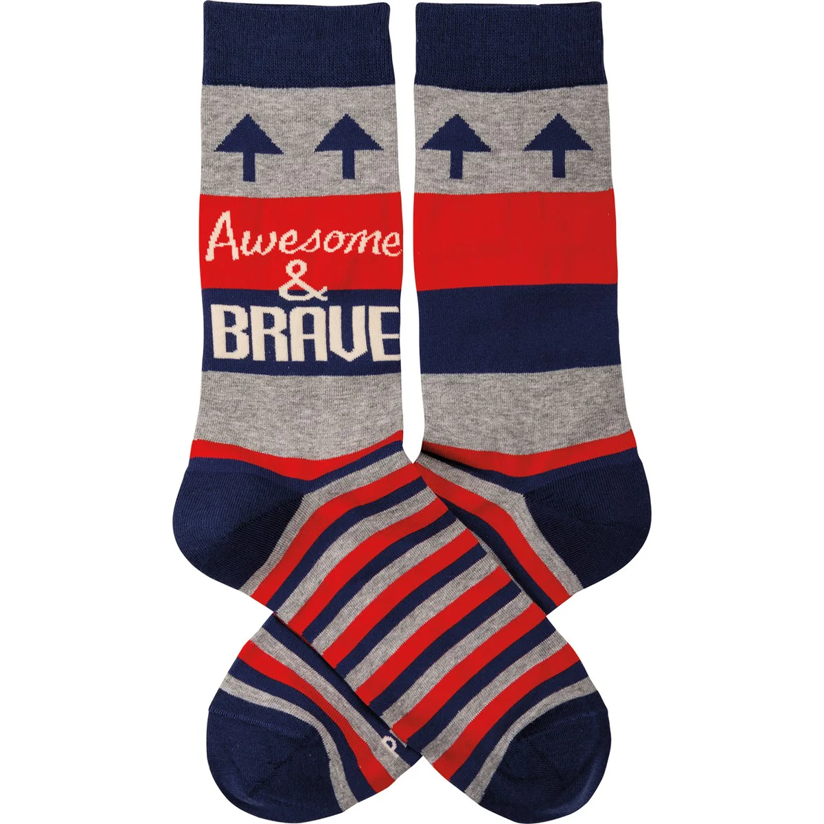 ๐ Awesome & Brave Fun Novelty Socks