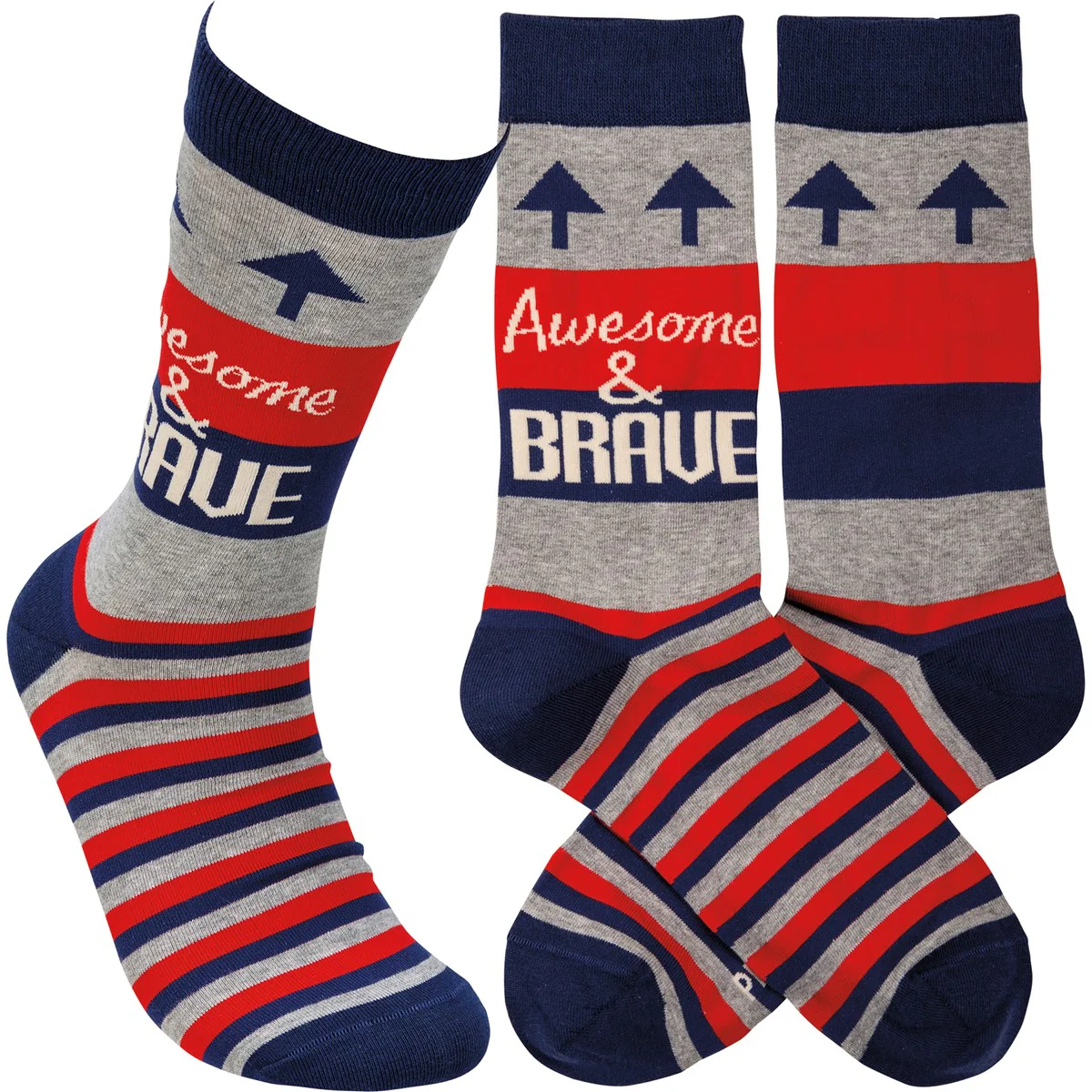๐ Awesome & Brave Fun Novelty Socks - Image 2