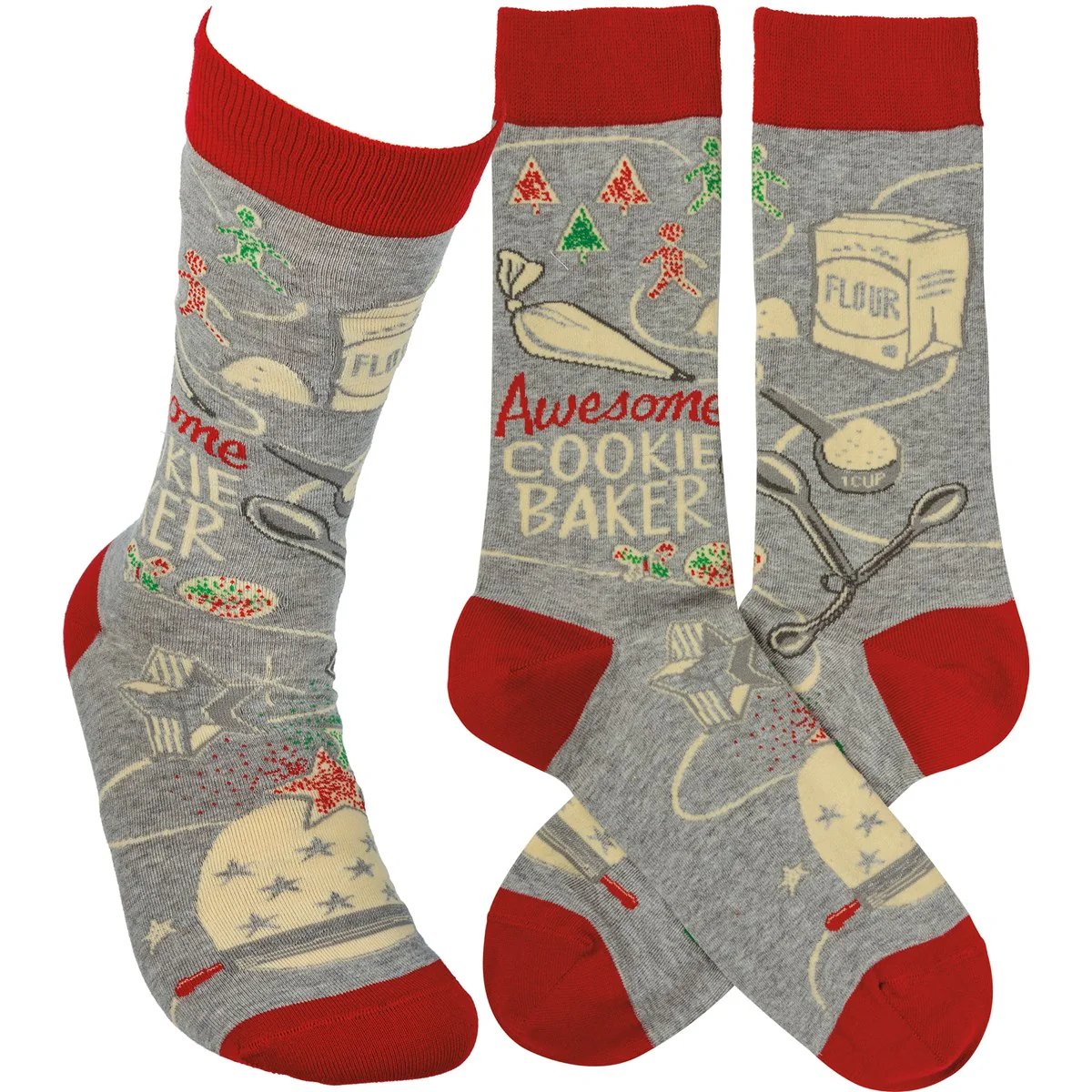 ๐ Awesome Cookie Baker Novelty Christmas Socks