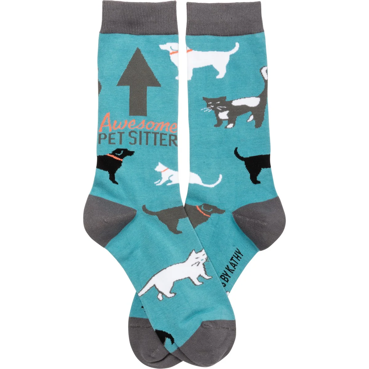 Awesome Pet Sitter Unisex Fun Socks - Image 2