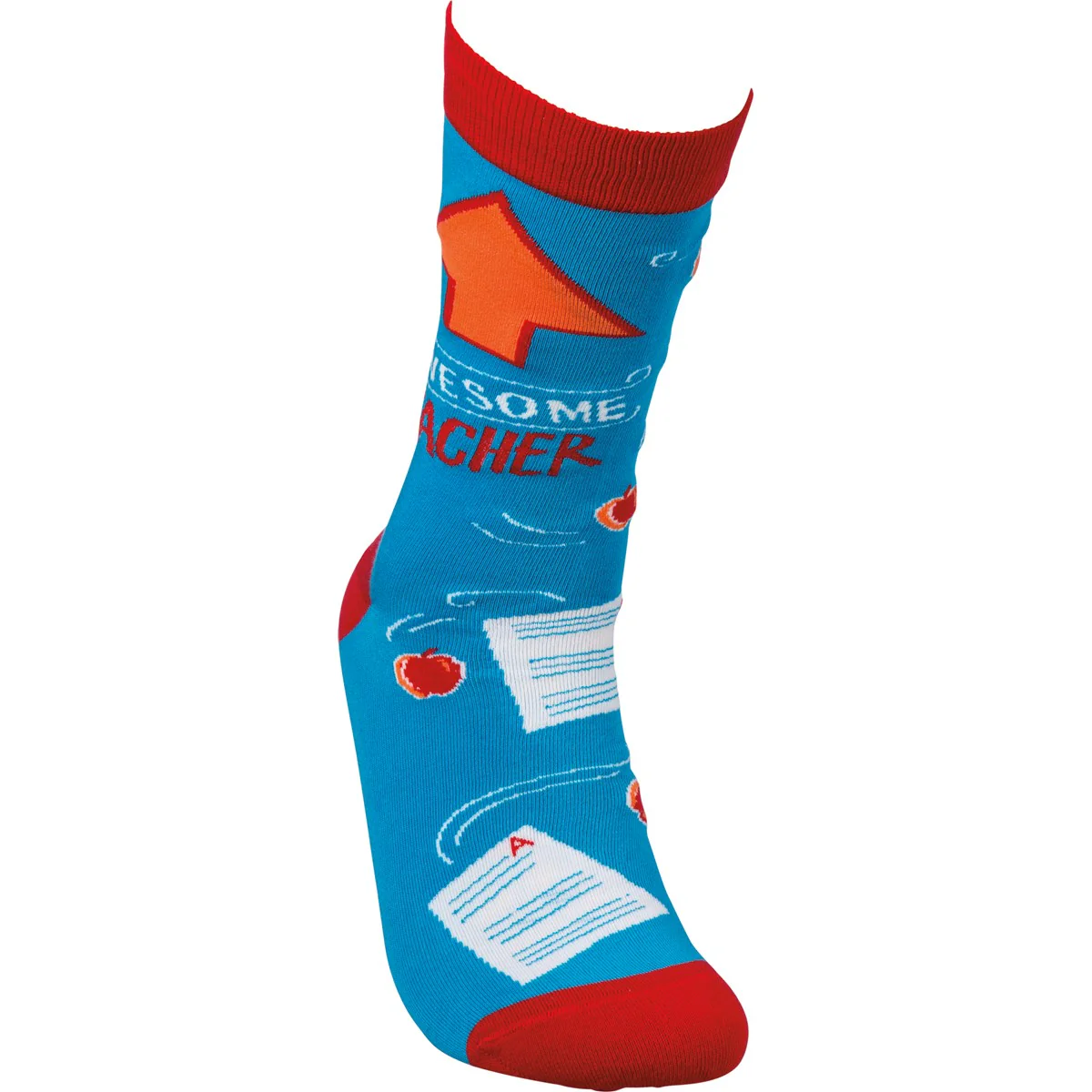Awesome Teacher Fun Novelty Socks - Image 3
