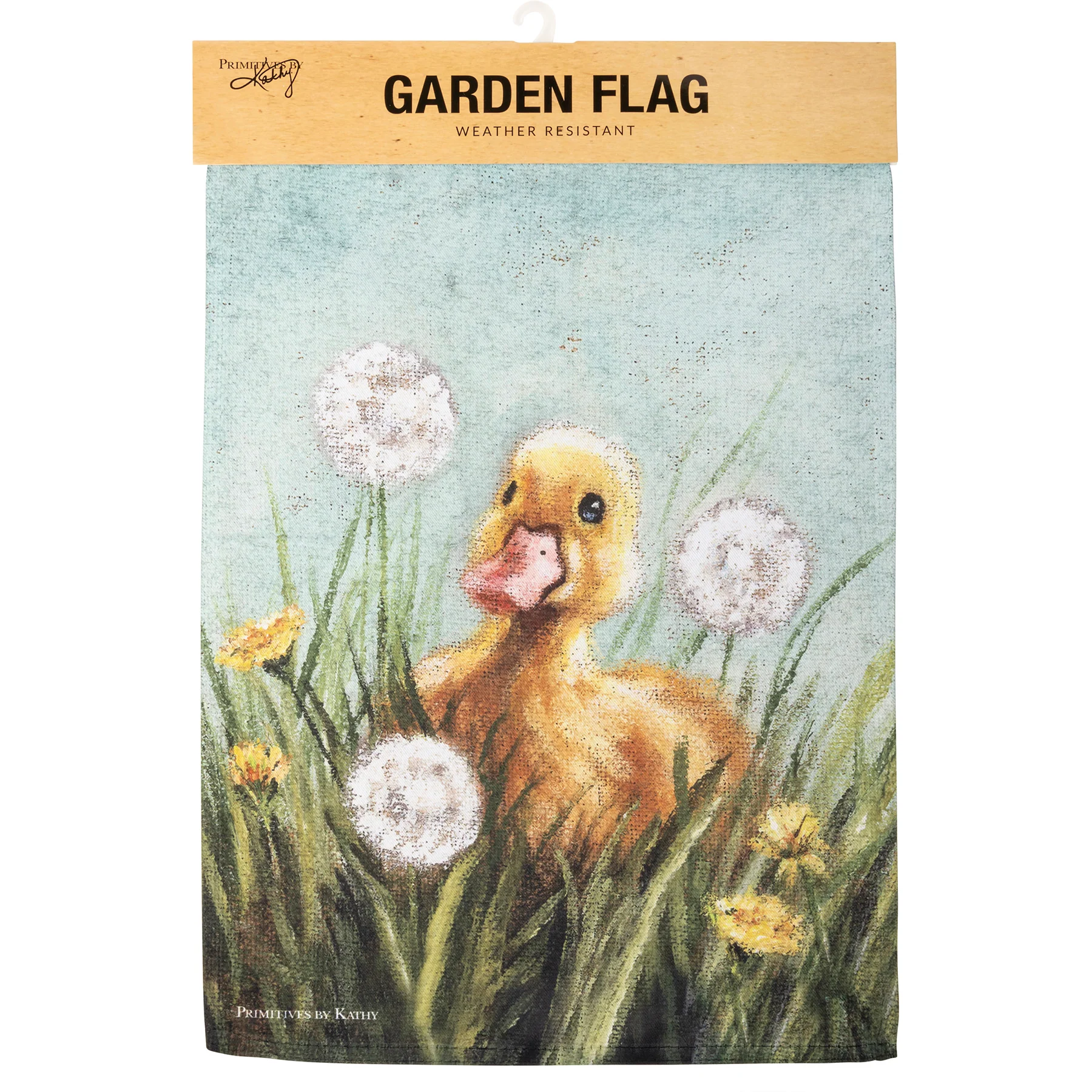 ๐ Baby Duck in Field Garden Flag - Image 3