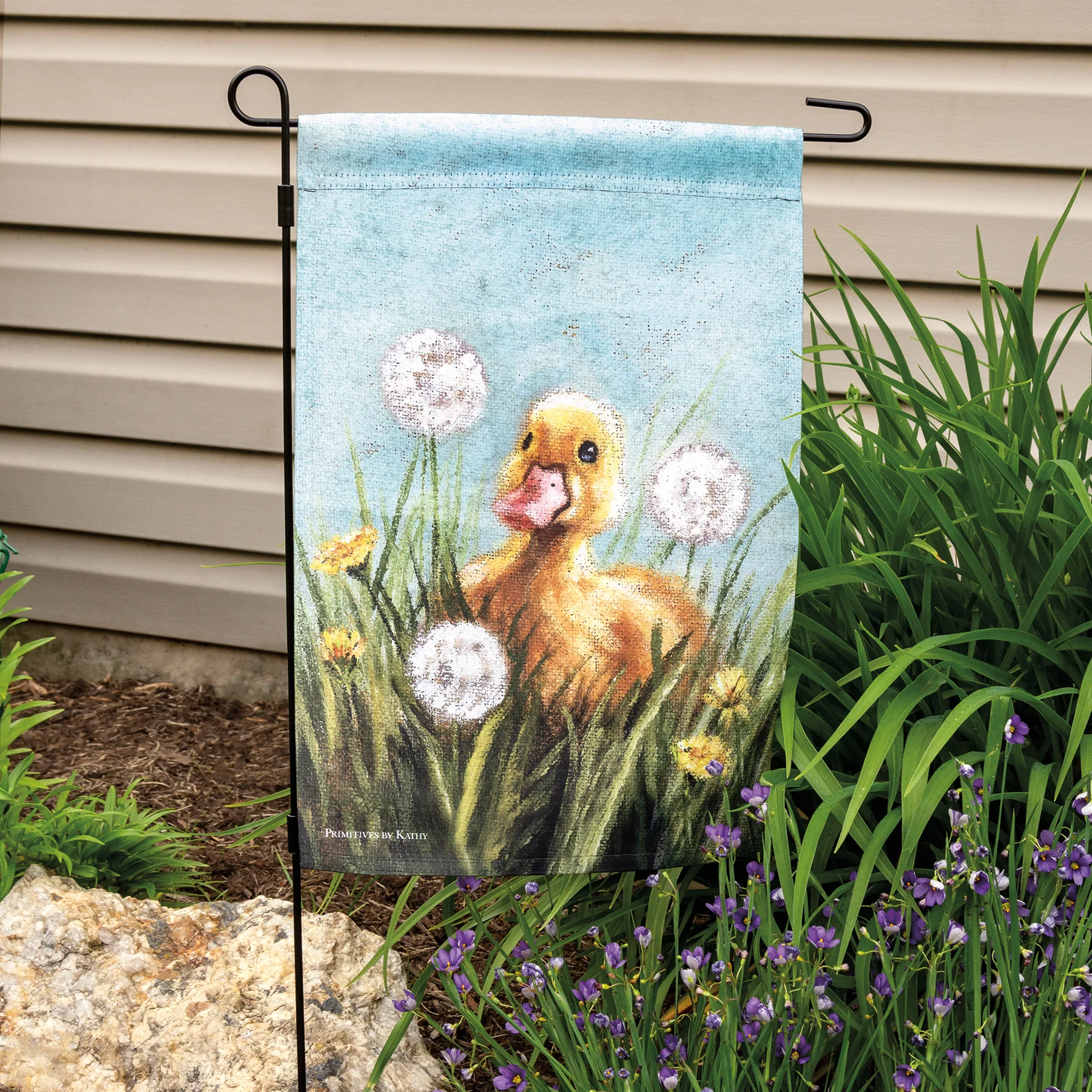 ๐ Baby Duck in Field Garden Flag - Image 4