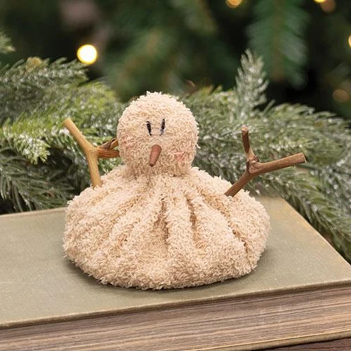 💙 Baby Melting Grungy Snowman Fabric Figure