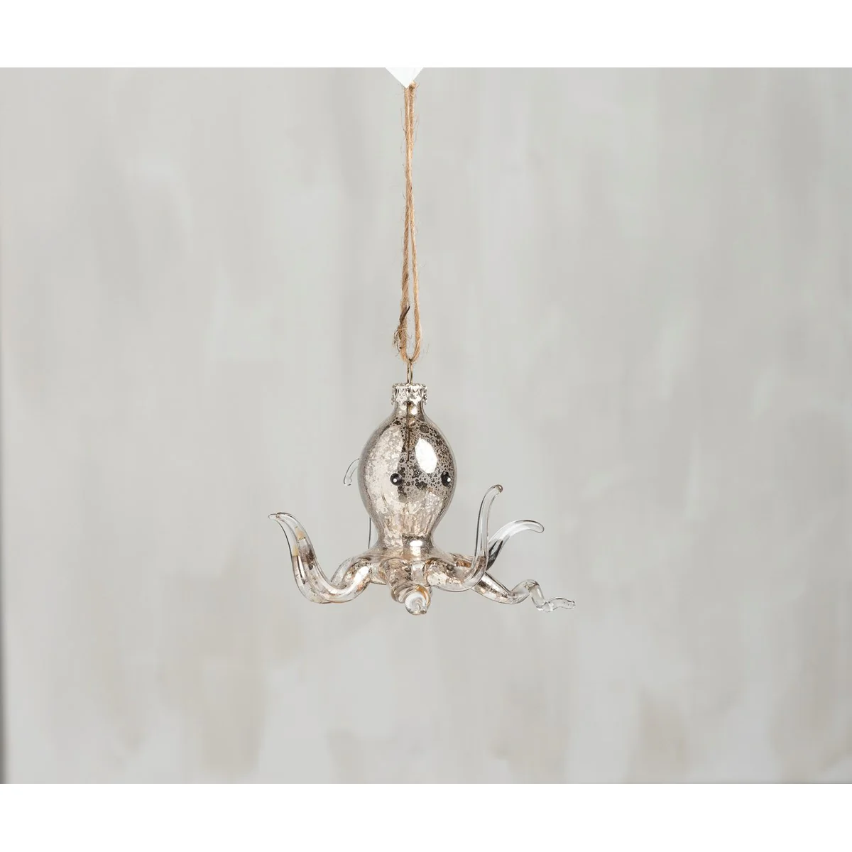 Baby Octopus Glass Ornament - Image 2
